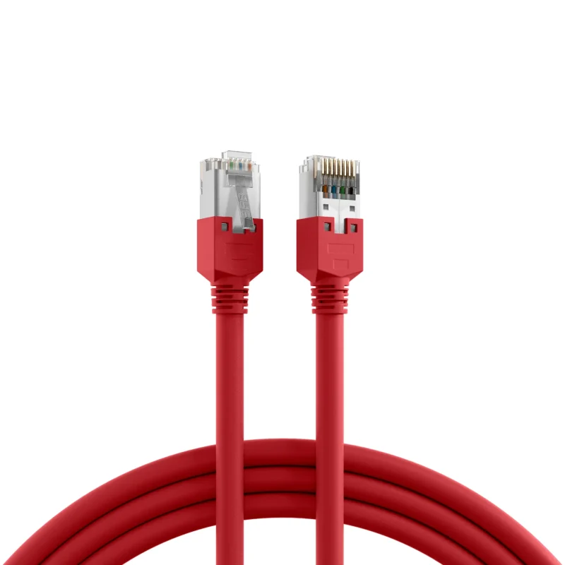 RJ45 Patchkabel Cat.5e S/UTP PVC Dätwyler 5502 TM11 rot 20m