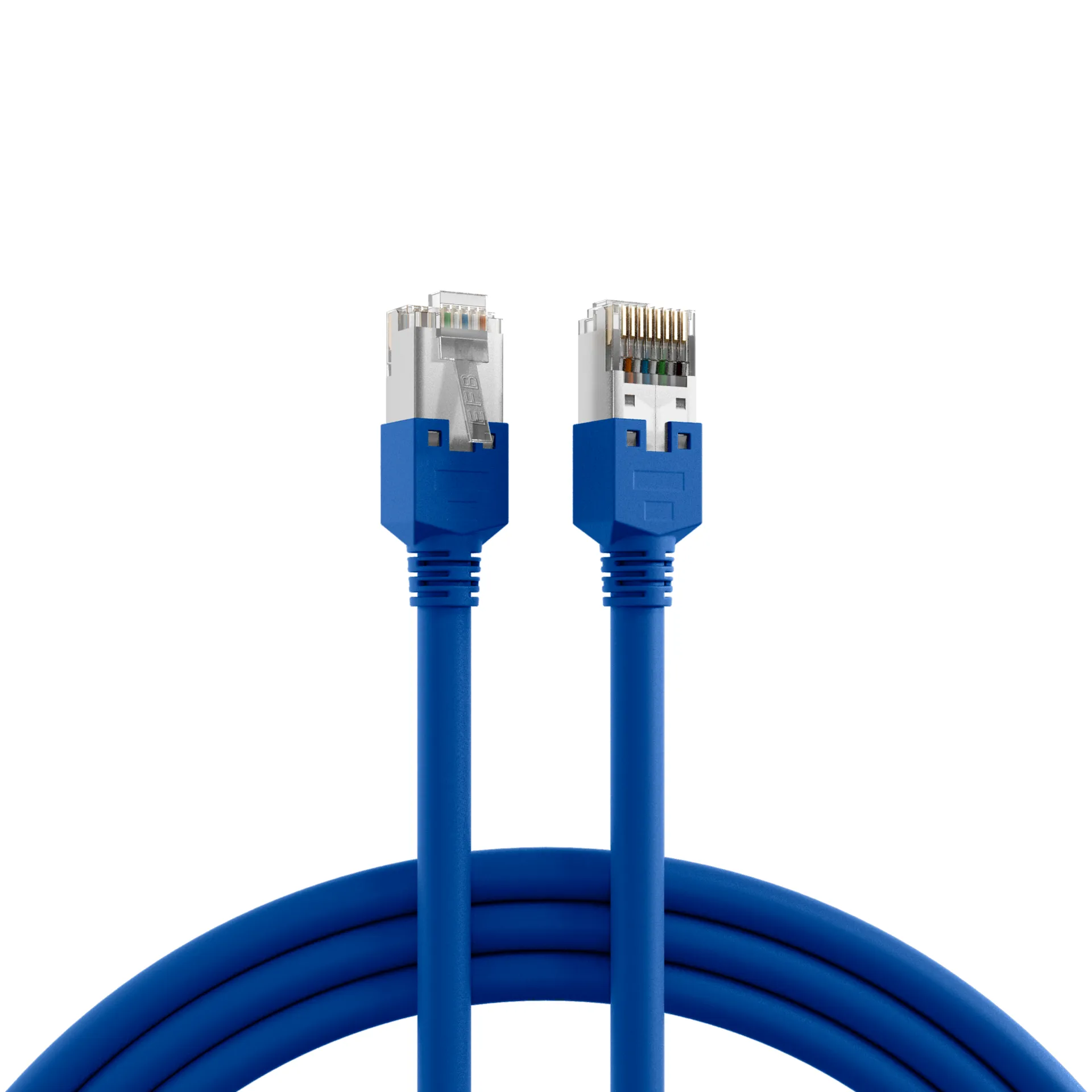 RJ45 Patchkabel Cat.5e S/UTP PVC Dätwyler 5502 TM11 blau 1m – Bild 13