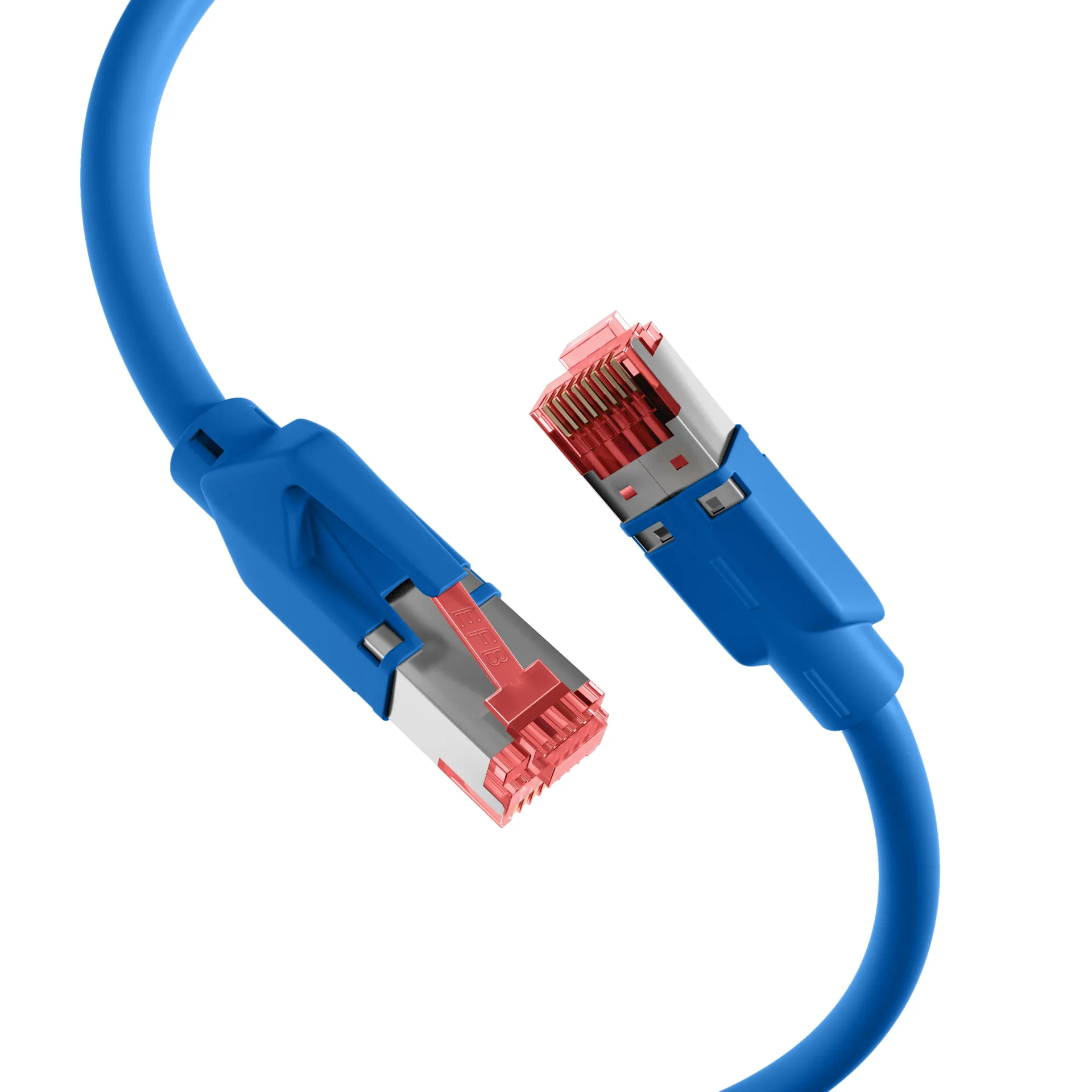 RJ45 Patchkabel Cat.6A S/FTP LSZH Dätwyler 7702 TM21 blau 1m – Bild 17