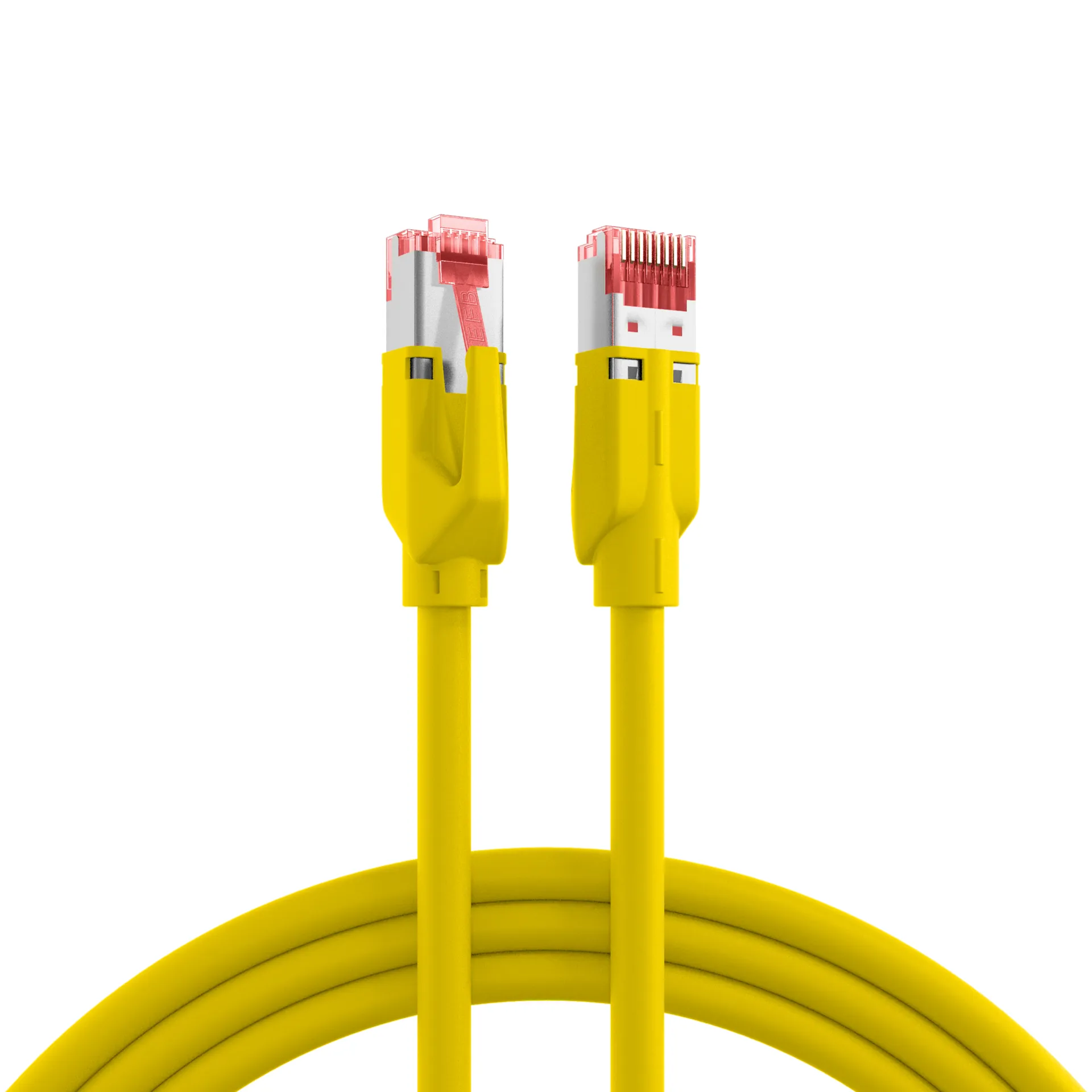 RJ45 Patchkabel Cat.6A S/FTP LSZH Dätwyler 7702 TM21 gelb 3m