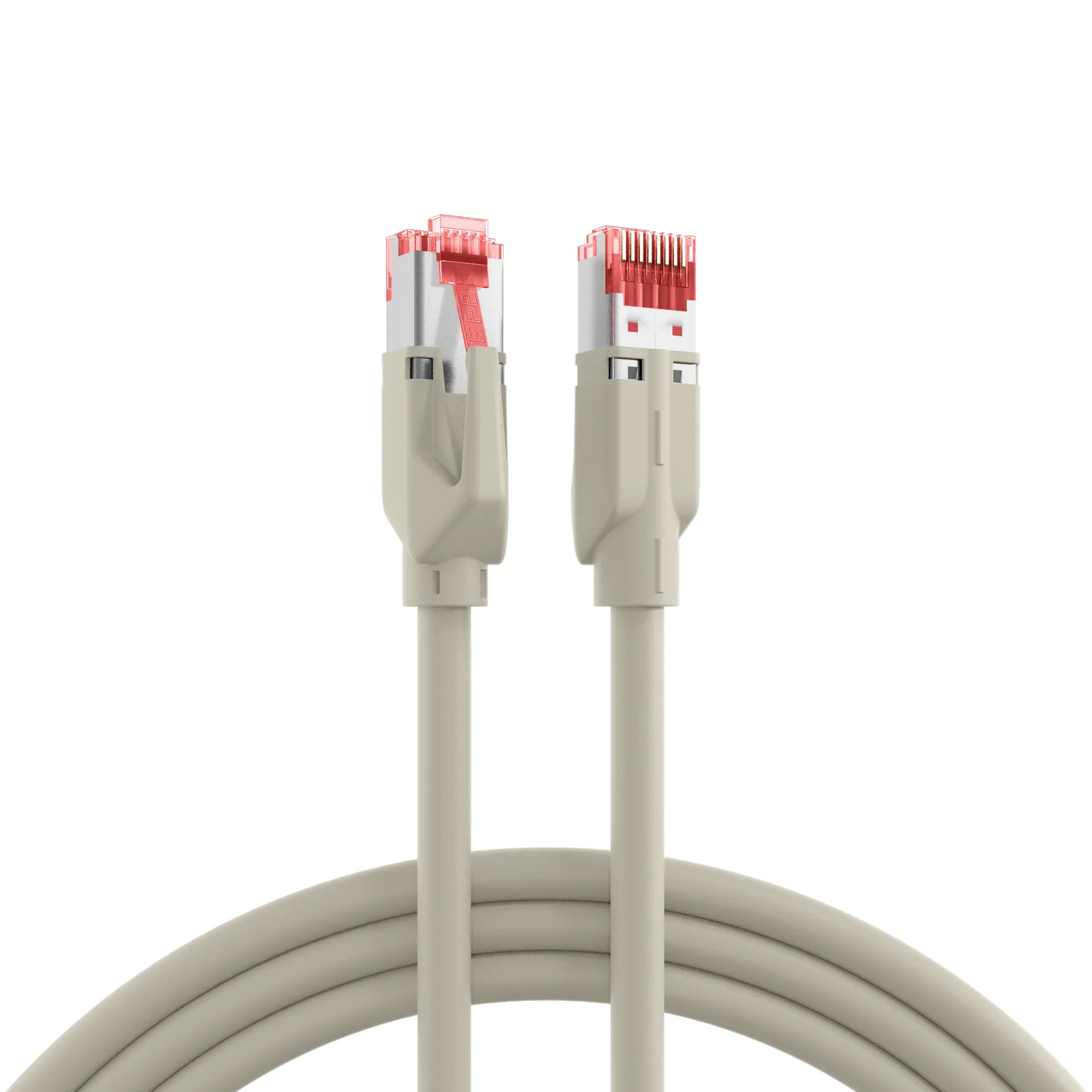 RJ45 Patchkabel Cat.6A S/FTP LSZH Dätwyler 7702 TM21 grau 30m