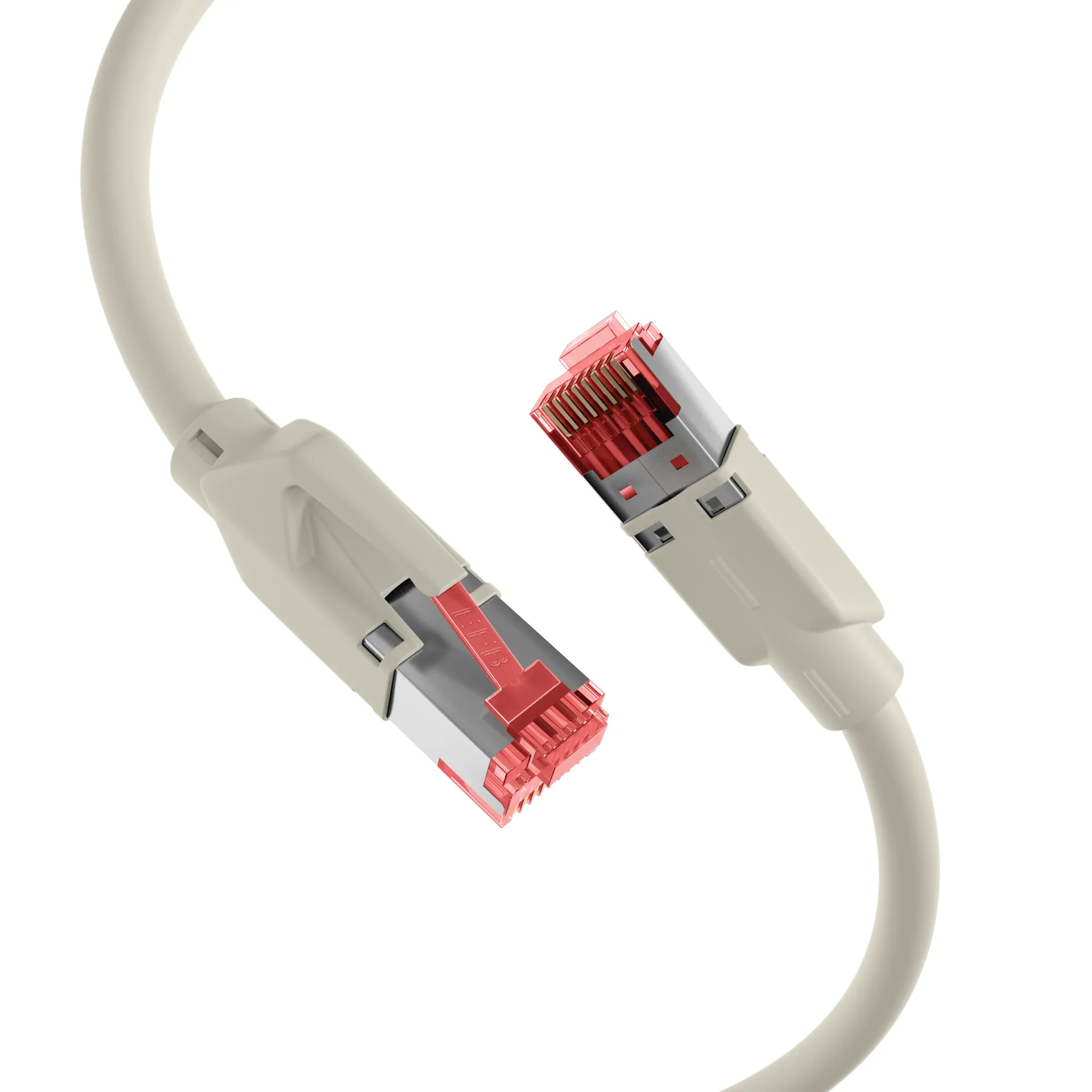 RJ45 Patchkabel Cat.6A S/FTP LSZH Dätwyler 7702 TM21 grau 5m – Bild 2