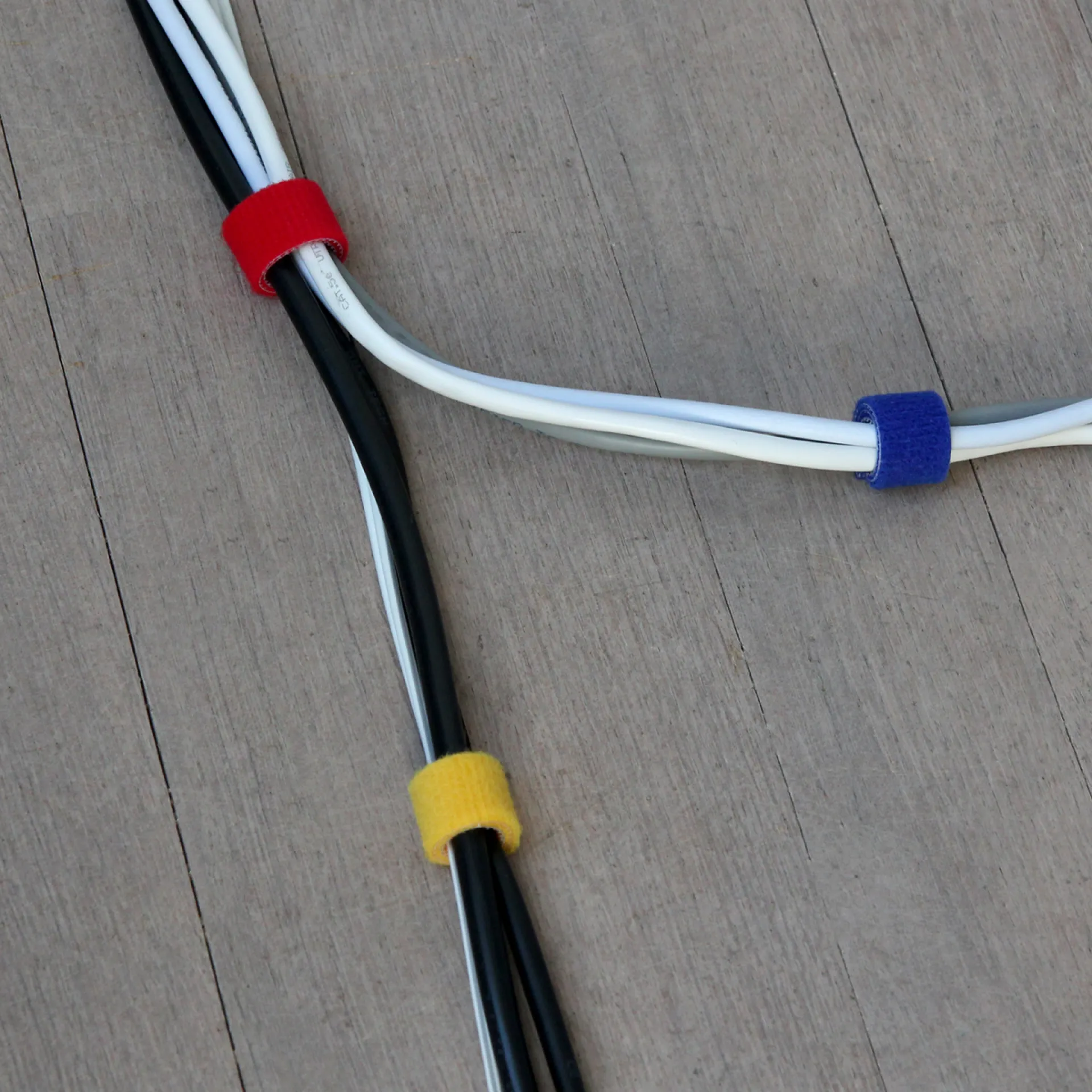 LTC ROLL STRAP Doppelseitige Klettbandrolle 25m gelb – Bild 2