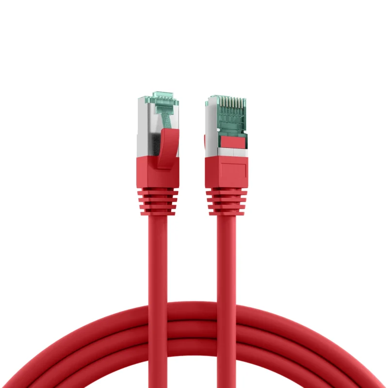 RJ45 Patchkabel Cat.6A S/FTP LSZH rot 30m