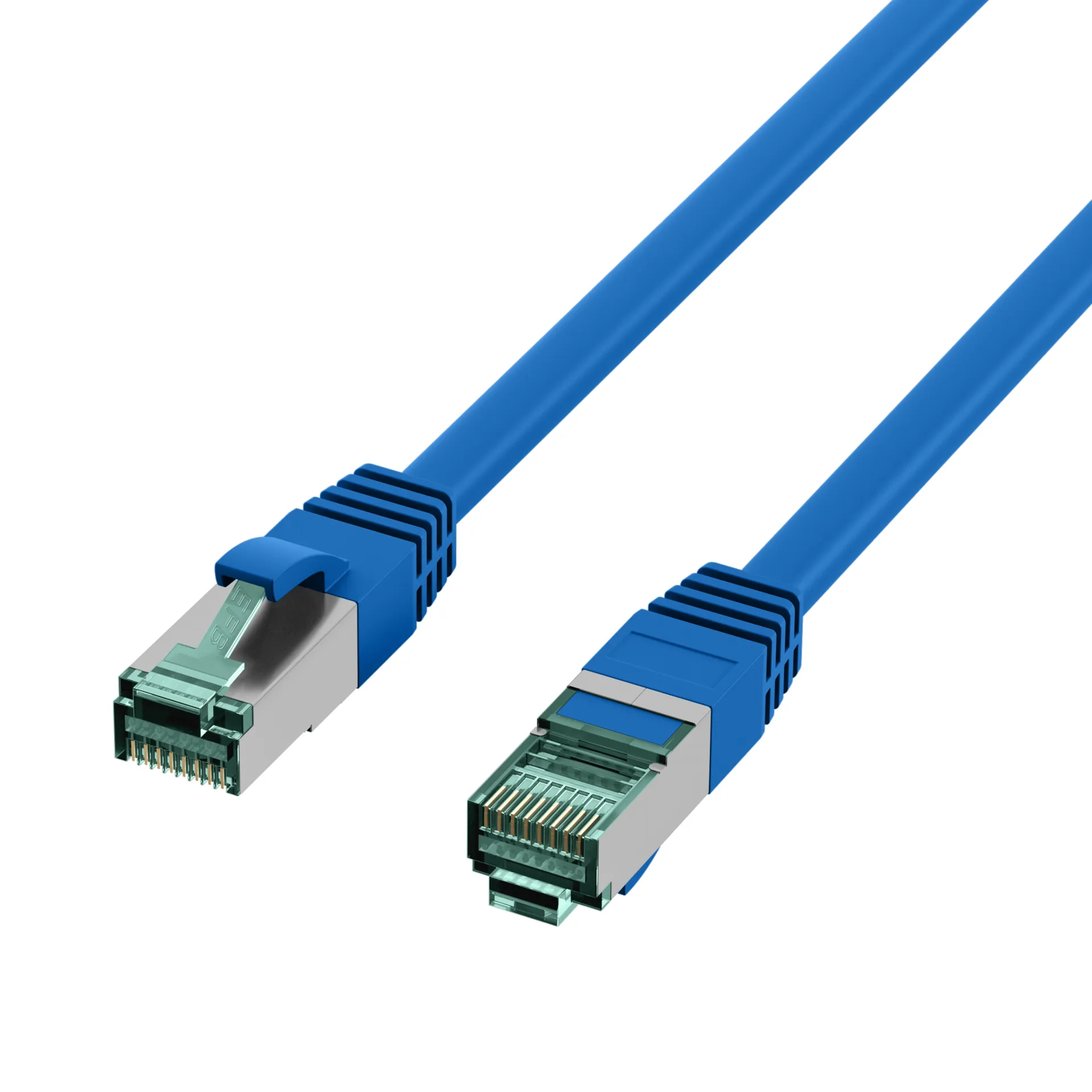 RJ45 Patchkabel Cat.6A S/FTP LSZH schwarz 3m – Bild 8