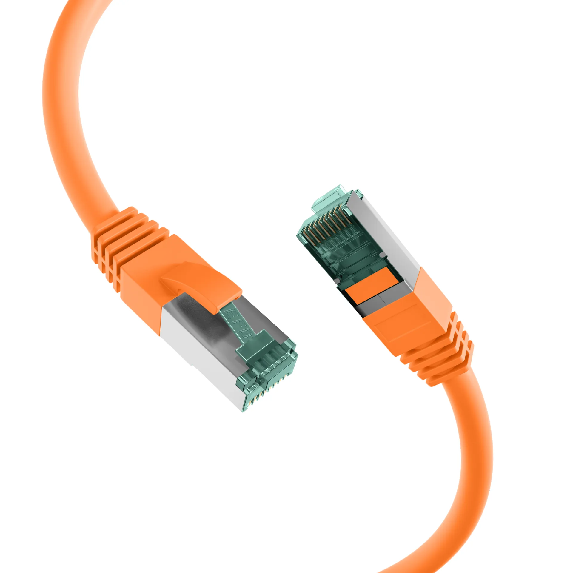 RJ45 Patchkabel Cat.6A S/FTP LSZH orange 40m – Bild 2