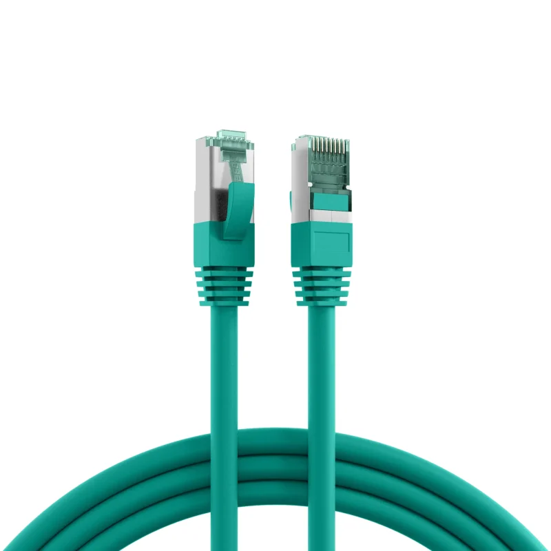 RJ45 Patchkabel Cat.6A S/FTP LSZH grün 50m