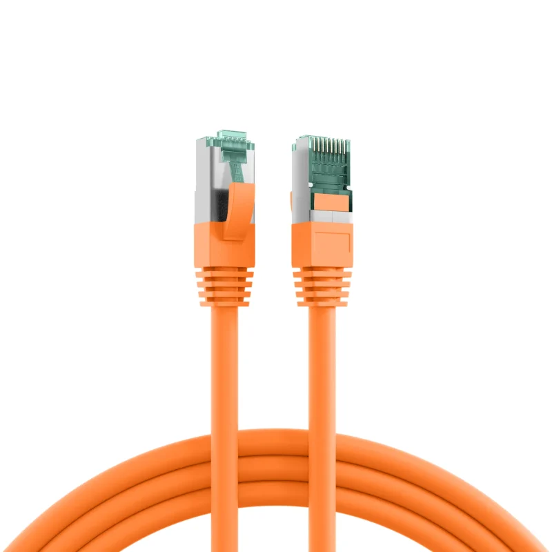 RJ45 Patchkabel Cat.6A S/FTP LSZH orange 5m