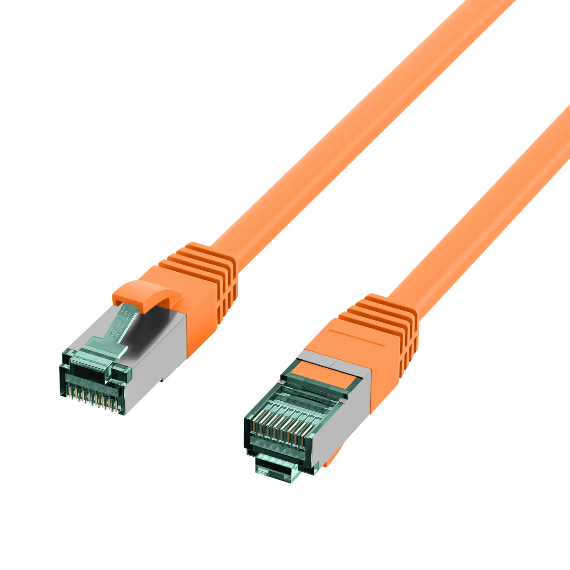 RJ45 Patchkabel Cat.6A S/FTP LSZH orange 7,5m – Bild 3