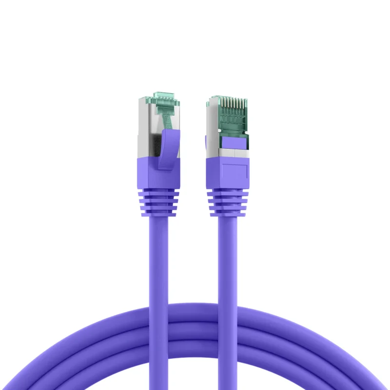 RJ45 Patchkabel Cat.6A S/FTP LSZH violett 7,5m