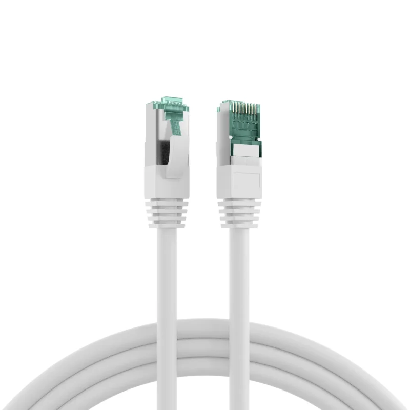 RJ45 Patchkabel Cat.6A S/FTP LSZH weiß 7,5m