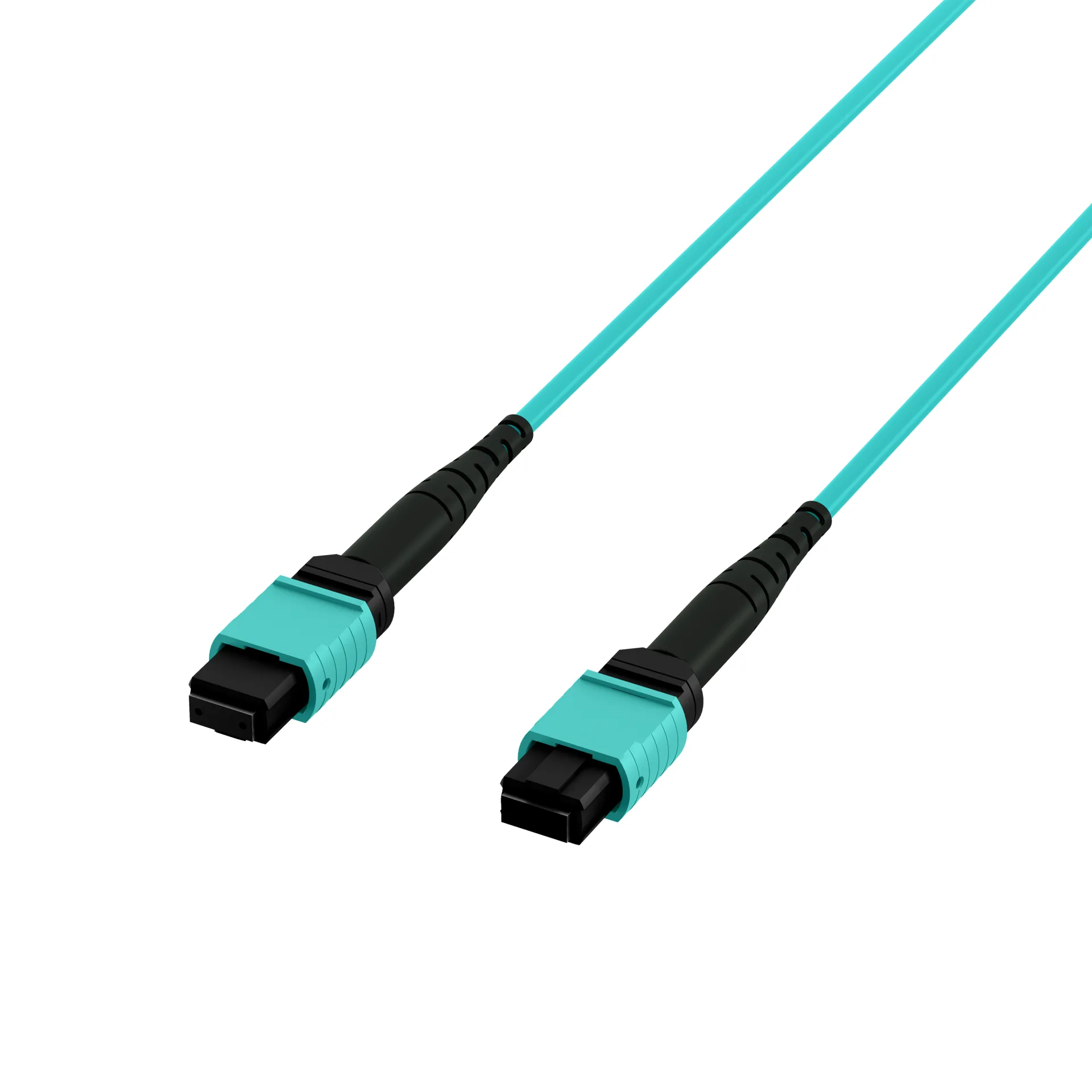 MTP®(F)-MTP®(F) Patchkabel OM3 12 Fasern Typ B LSZH aqua 25m – Bild 3
