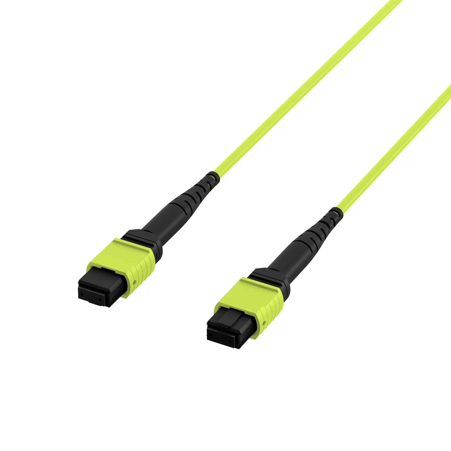 MTP®(F)-MTP®(F) Patchkabel OM5 12 Fasern Typ B LSZH limettengrün 15m – Bild 3