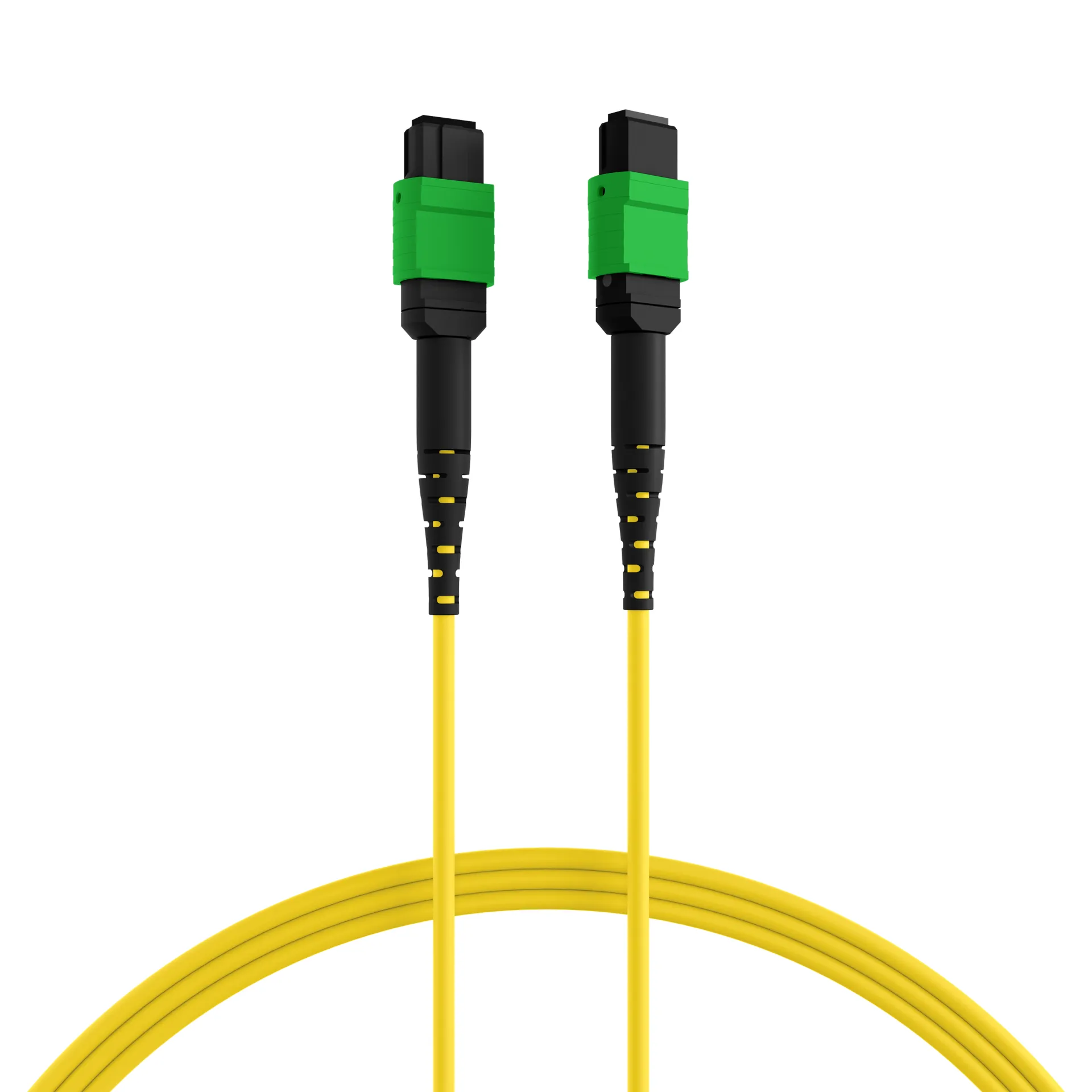MTP®/APC(F)-MTP®/APC(F) Patchkabel OS2 12 Fasern Typ B LSZH gelb 25m