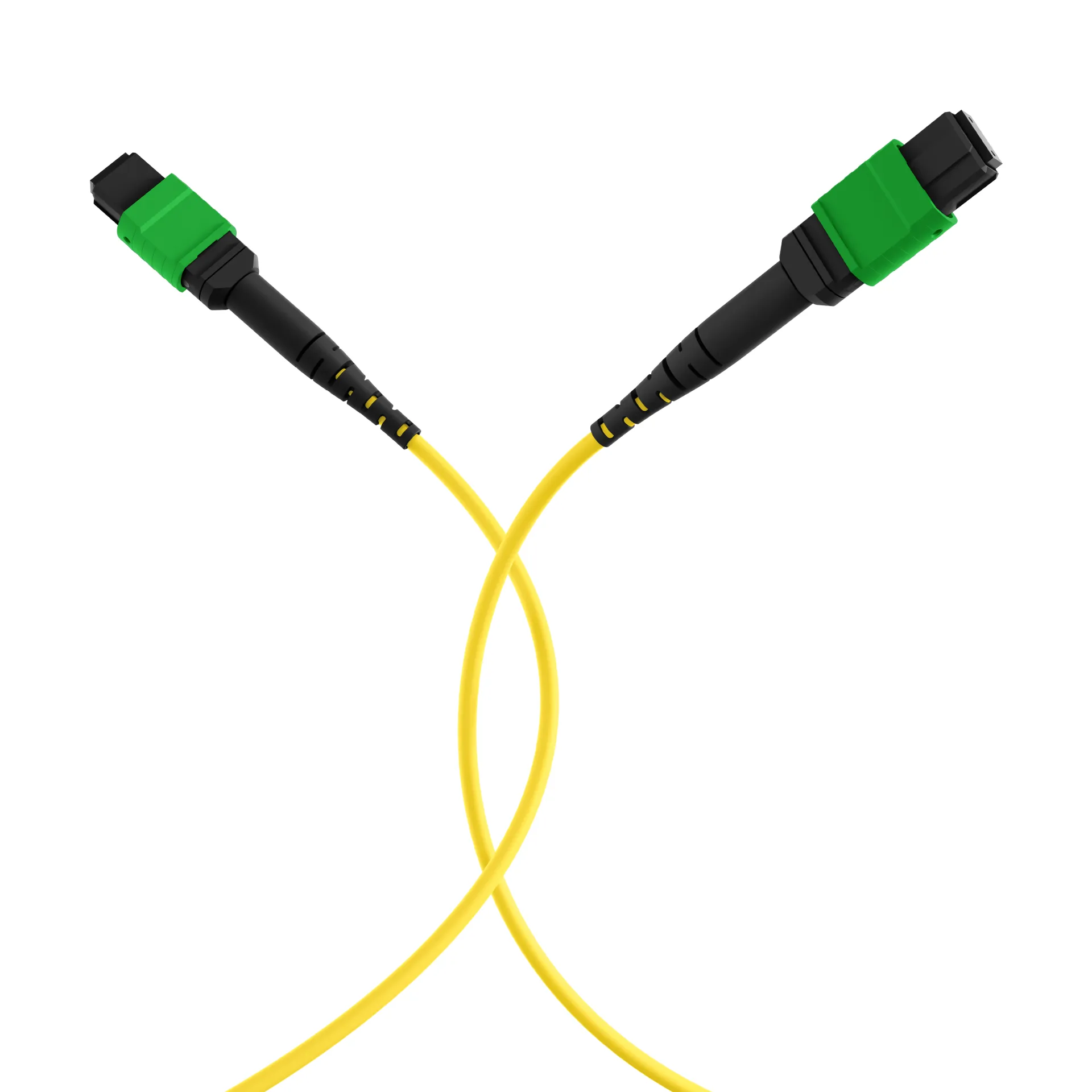 MTP®/APC(F)-MTP®/APC(F) Patchkabel OS2 12 Fasern Typ A LSZH gelb 5m – Bild 4