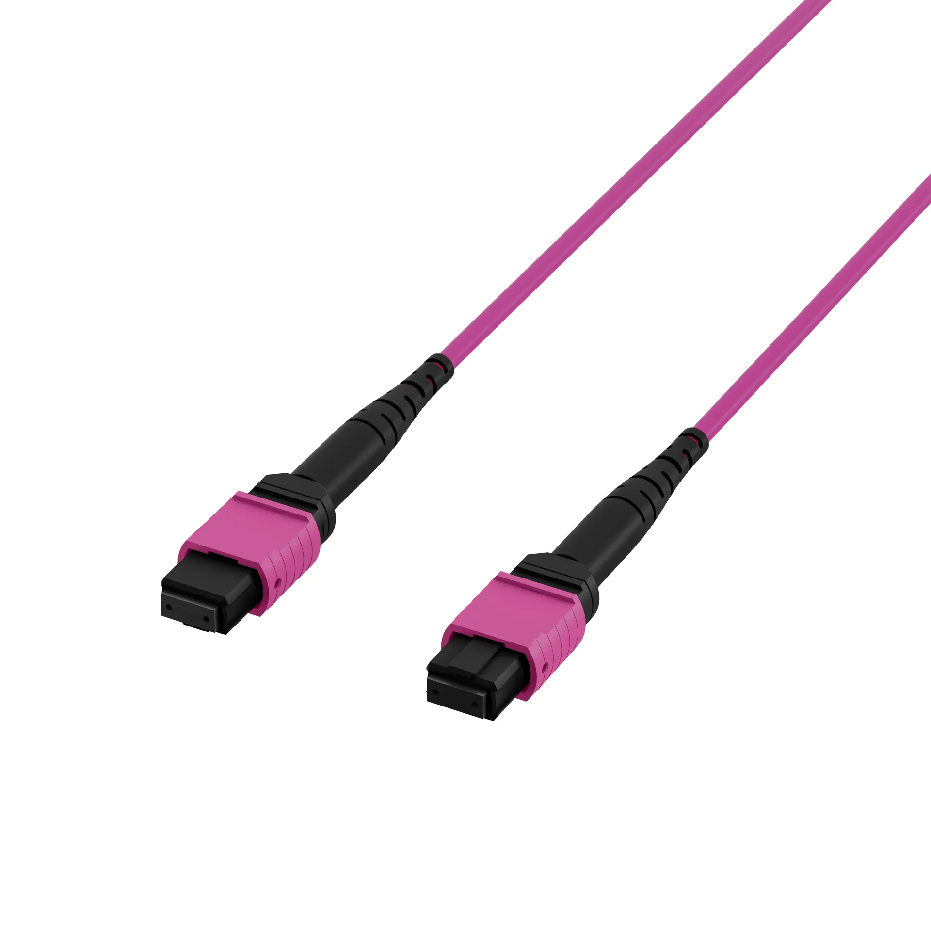 MTP®(F)-MTP®(F) Patchkabel OM4 24 Fasern Typ A LSZH erika-violett 10m – Bild 3