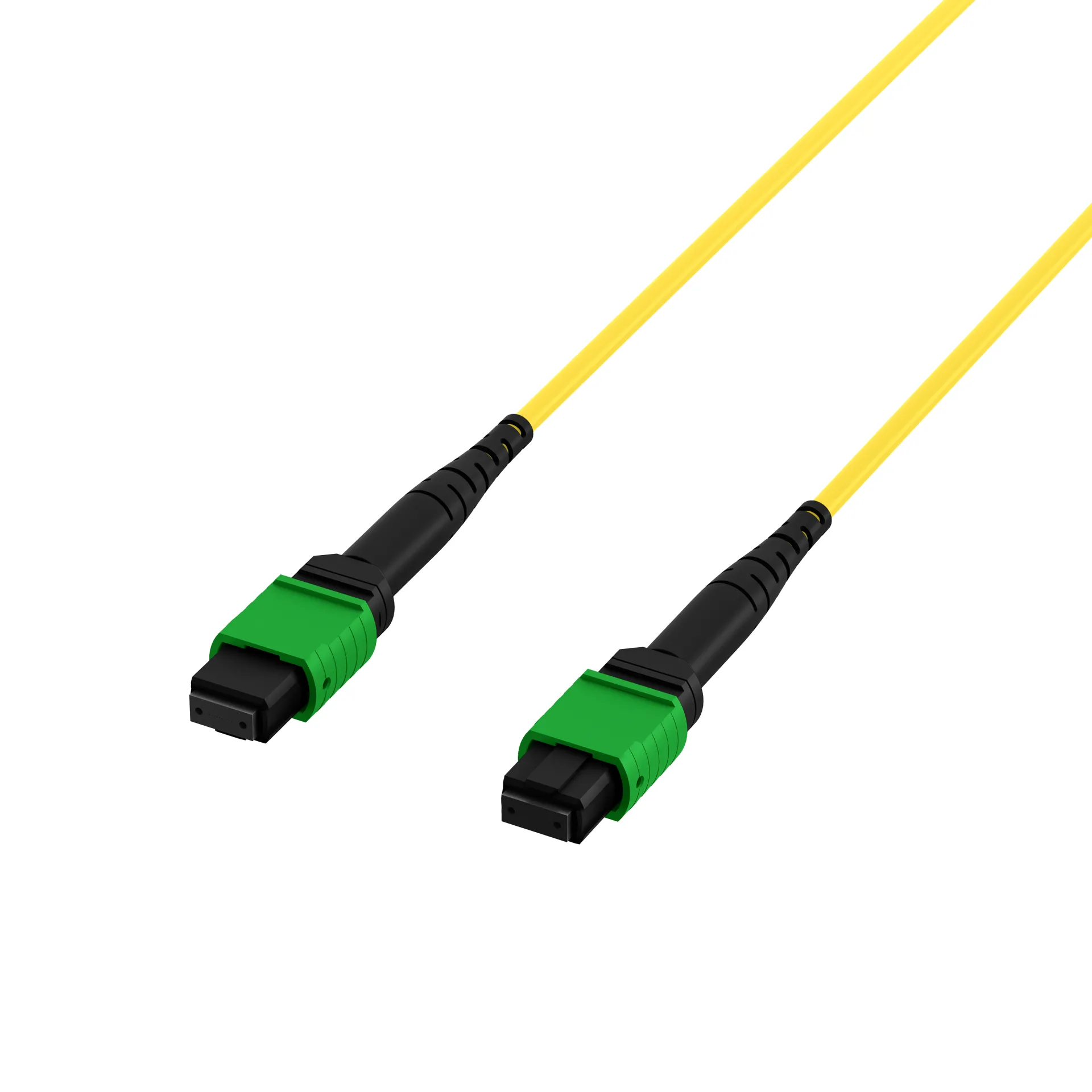 MTP®/APC(F)-MTP®/APC(F) Patchkabel OS2 24 Fasern Typ A LSZH gelb 10m – Bild 3