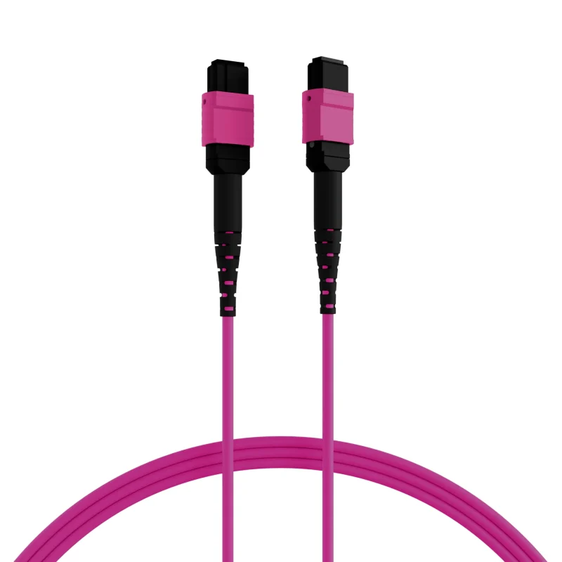MTP®(F)-MTP®(F) Patchkabel OM4 36 Fasern Typ A LSZH erika-violett 10m