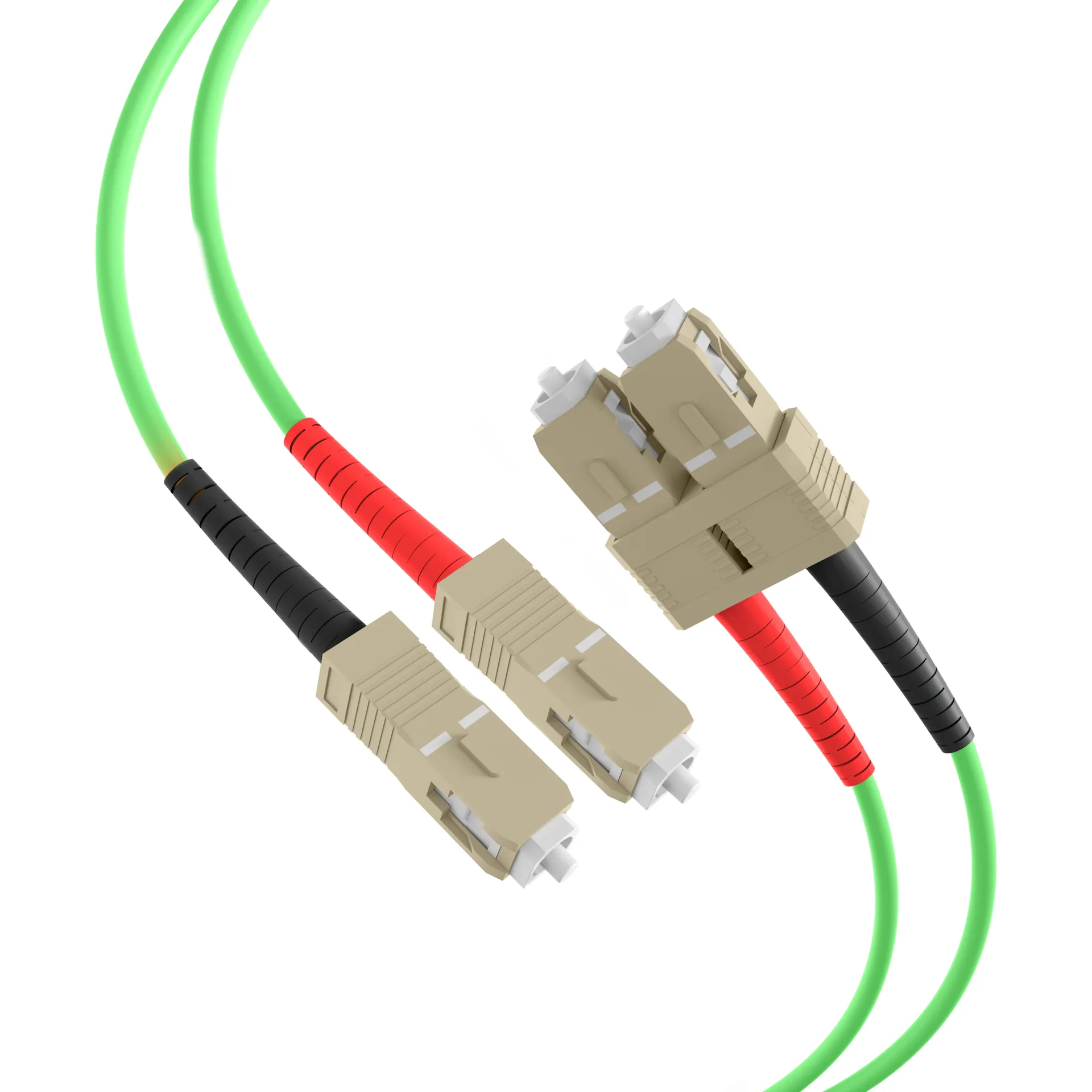 Duplex Patchkabel SC-SC OM4 1m LSZH 3mm erikaviolett – Bild 12