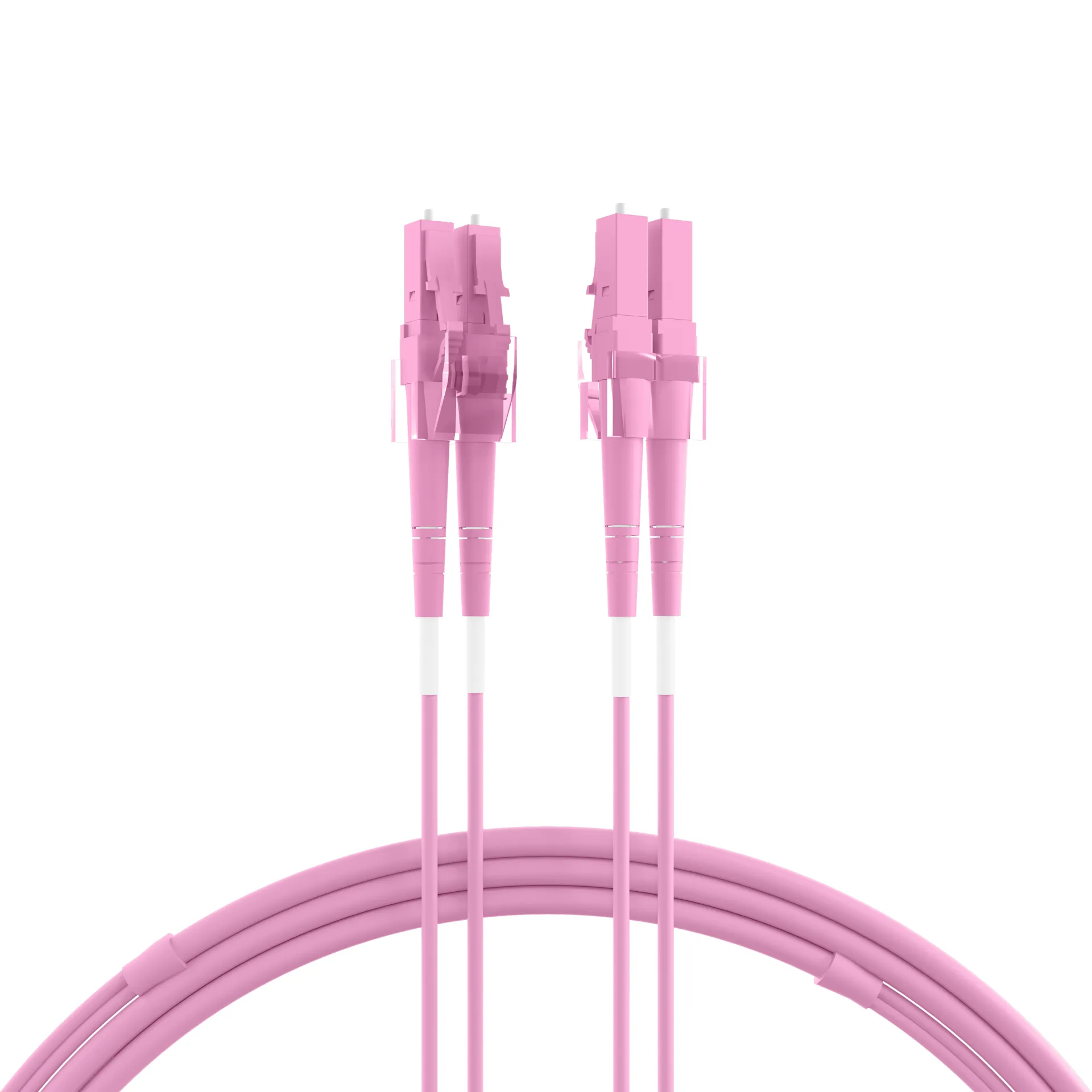 Duplex Patchkabel LC-LC OM4 2m LSZH 2mm erikaviolett – Bild 5
