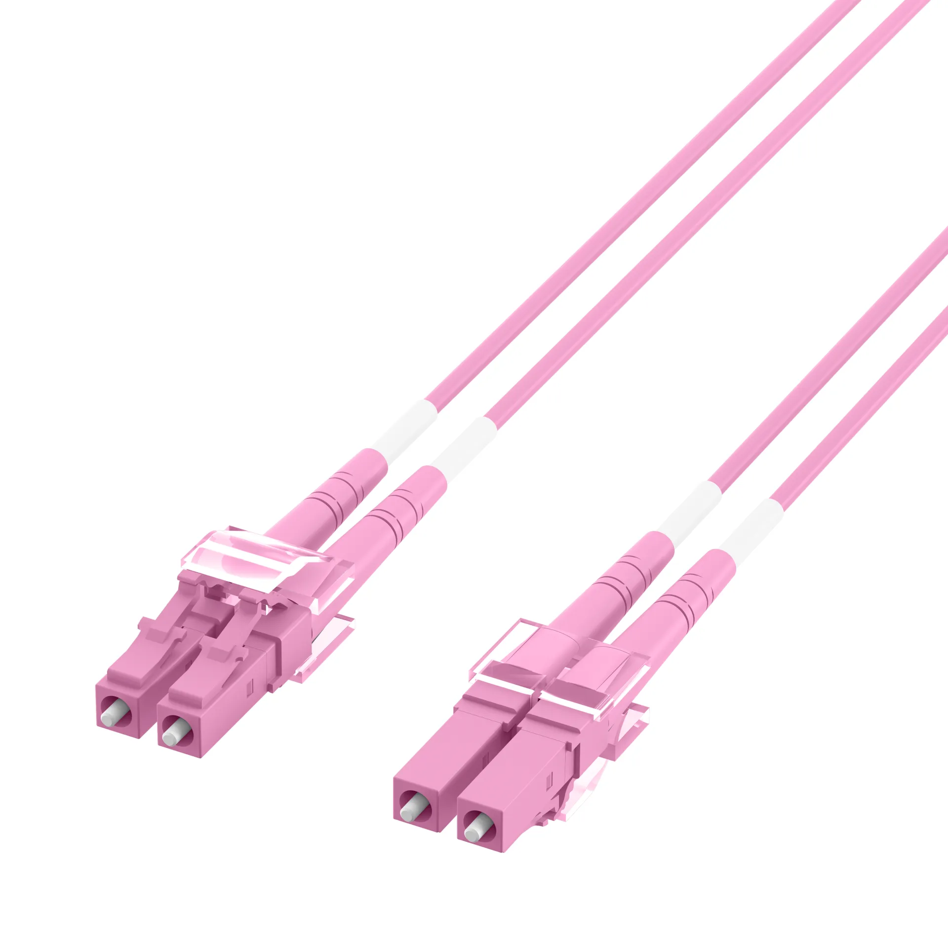 Duplex Patchkabel LC-LC OM4 2m LSZH 2mm erikaviolett – Bild 15