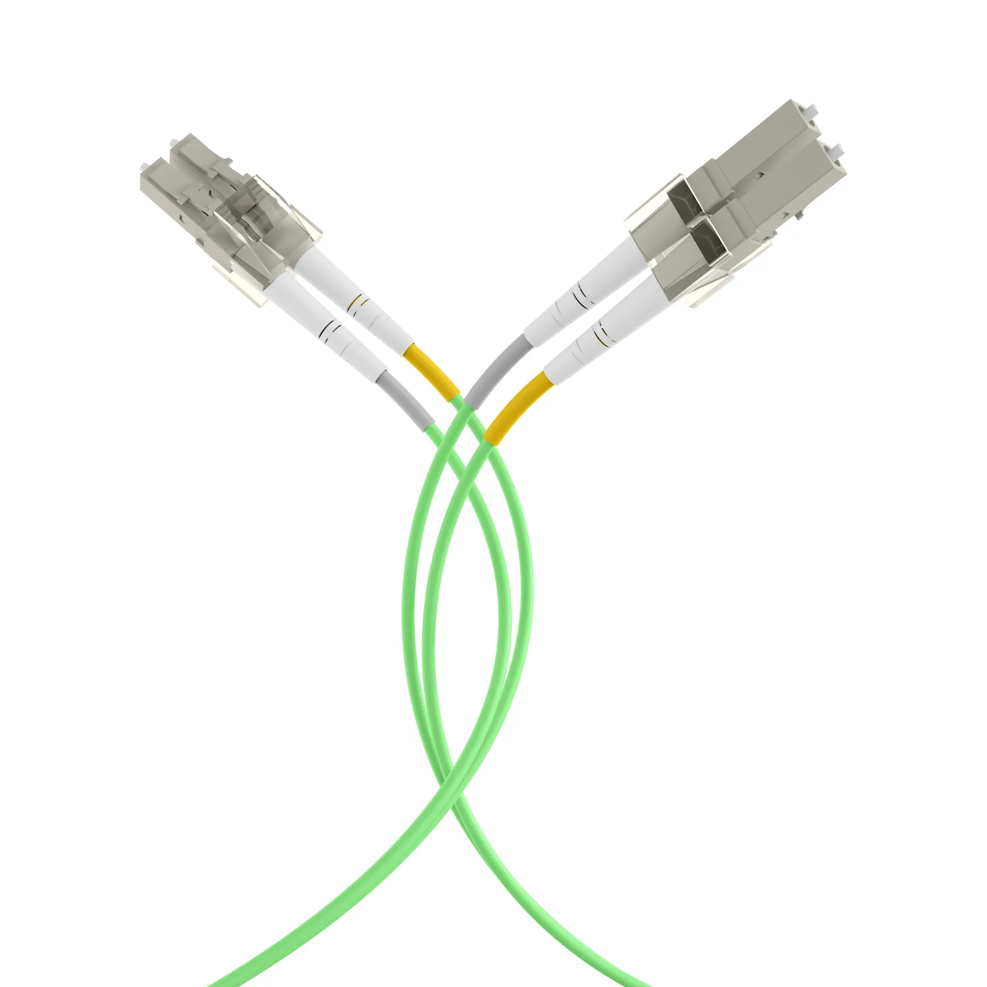 Duplex Patchkabel LC-LC OM4 2m LSZH 2mm erikaviolett – Bild 20