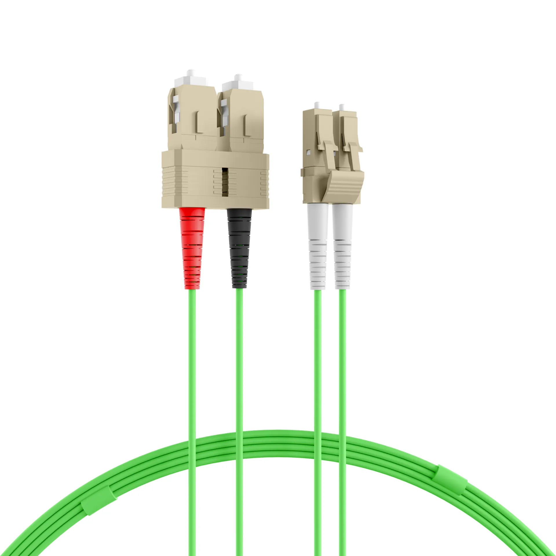 Duplex Patchkabel LC-SC OM4 5m LSZH 2mm erikaviolett – Bild 17