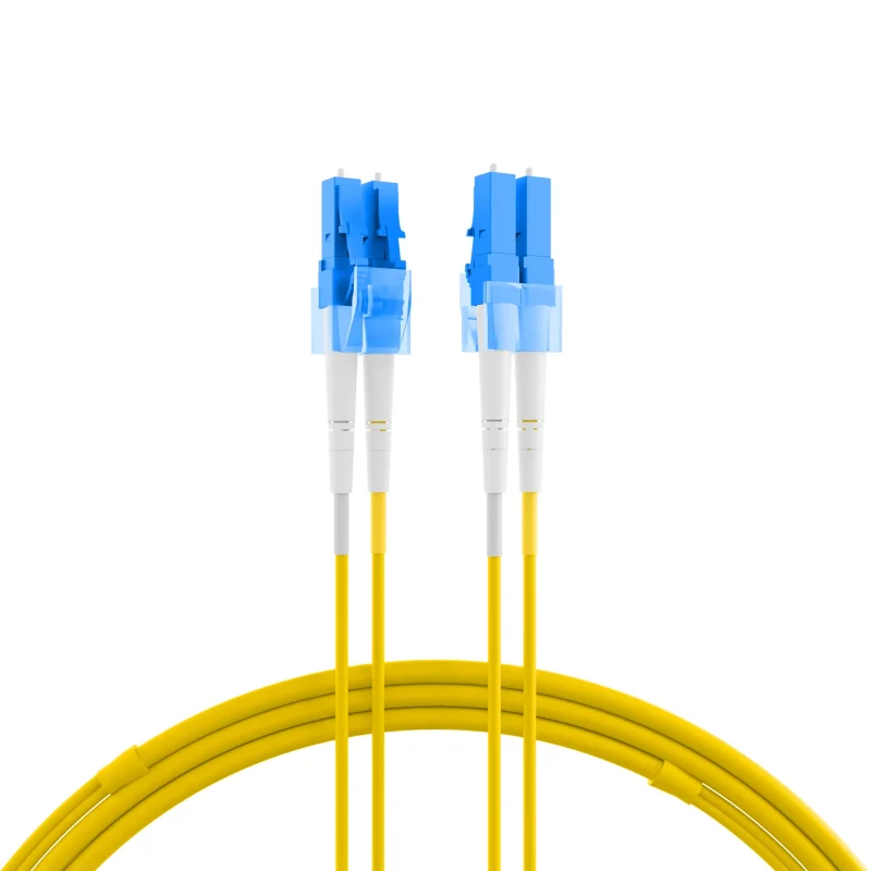 Duplex Patchkabel LC-LC OS2 G652D 0,5m LSZH 2mm gelb