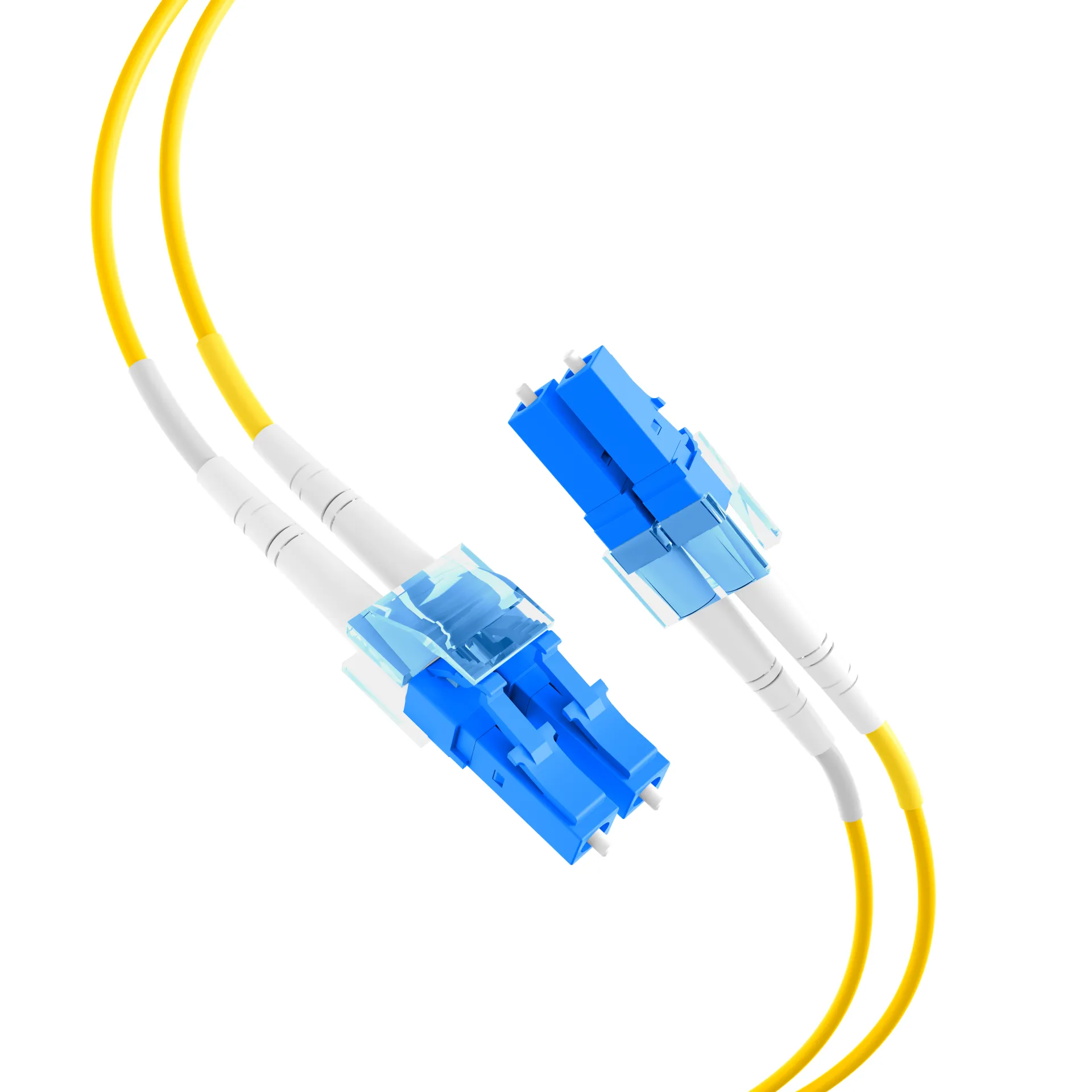 Duplex Patchkabel LC-LC OS2 G652D 2m LSZH 2mm gelb – Bild 11