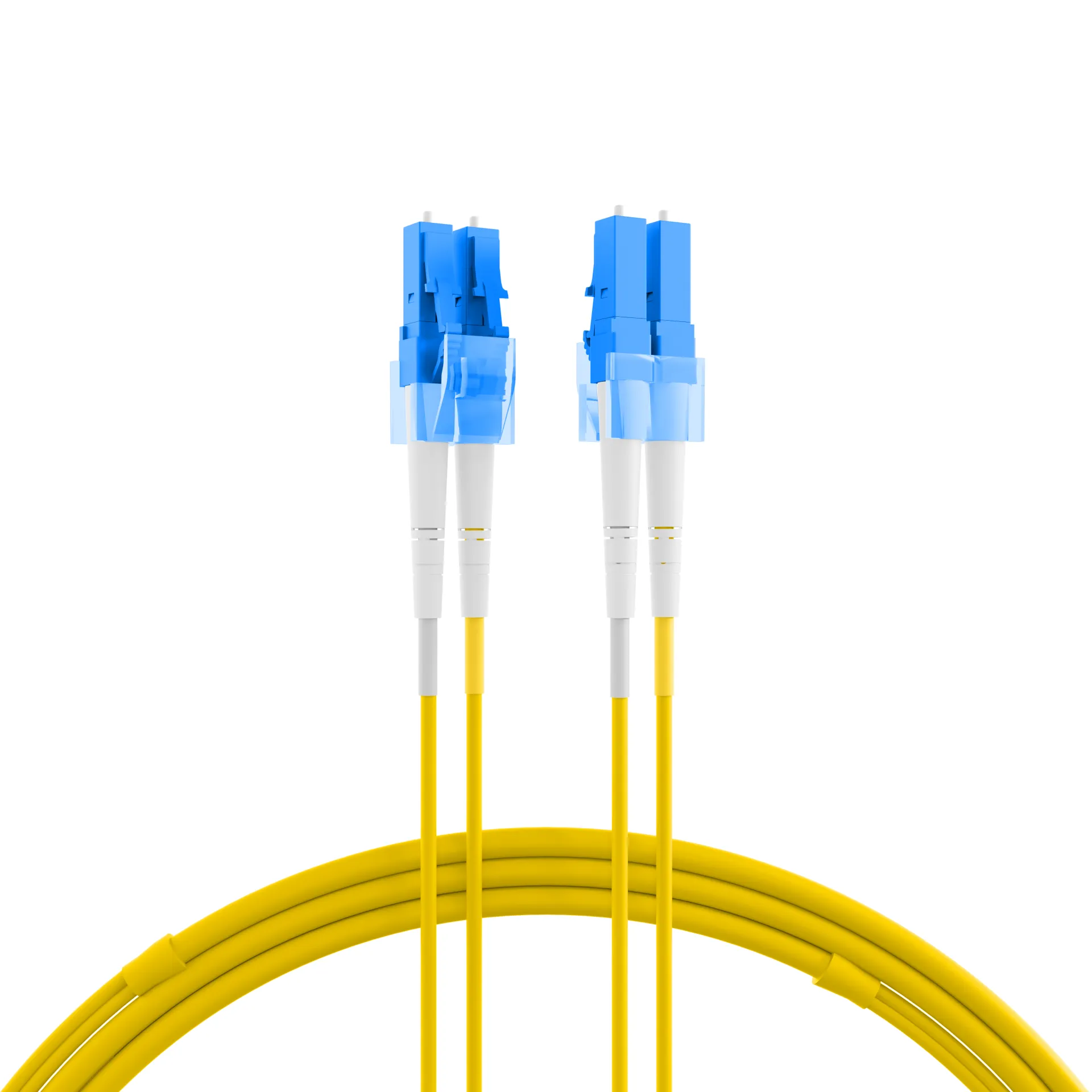Duplex Patchkabel LC-LC OS2 G652D 2m LSZH 2mm gelb – Bild 15