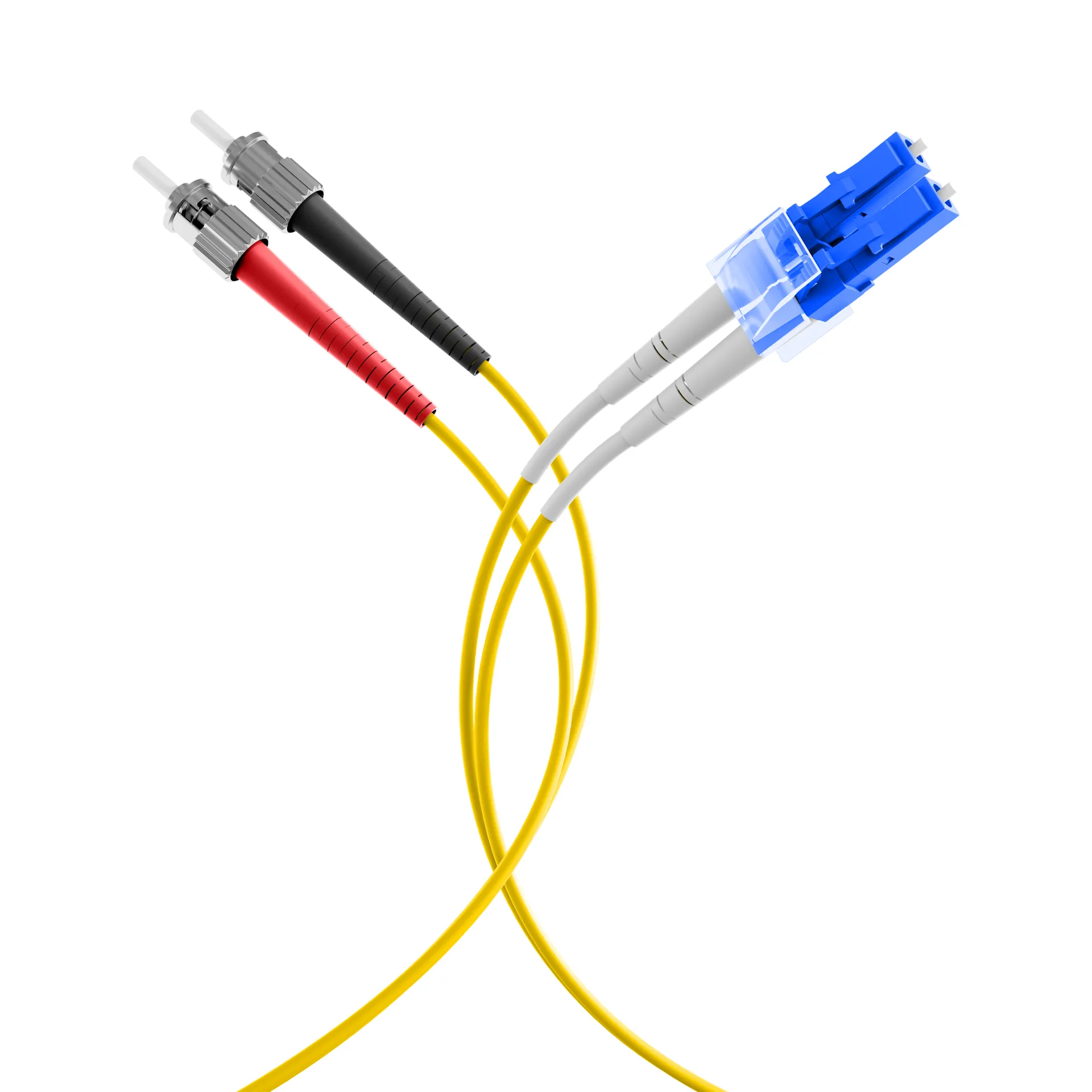 Duplex Patchkabel LC-ST OS2 G652D 2m LSZH 2mm gelb – Bild 8