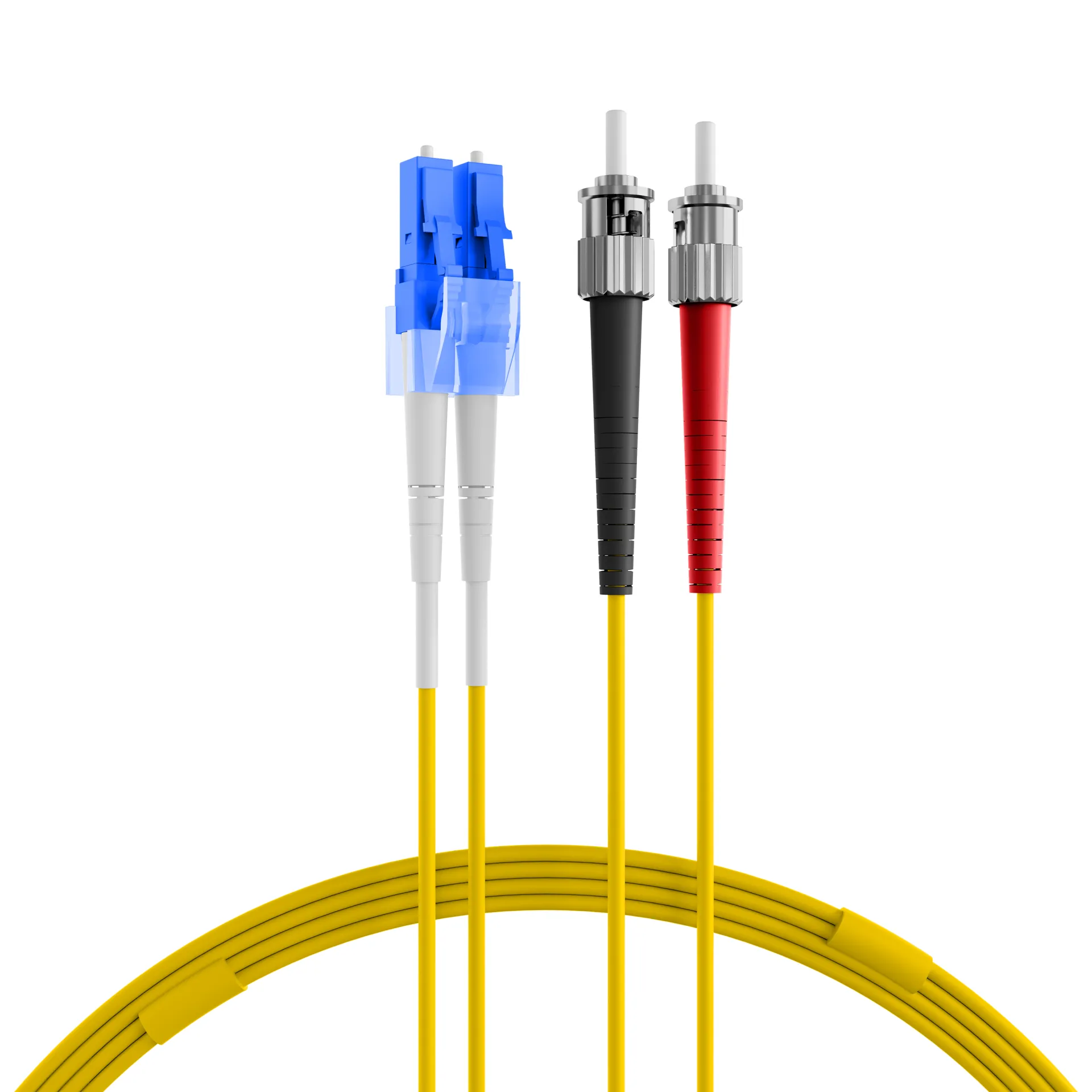 Duplex Patchkabel LC-ST OS2 G652D 2m LSZH 2mm gelb – Bild 9
