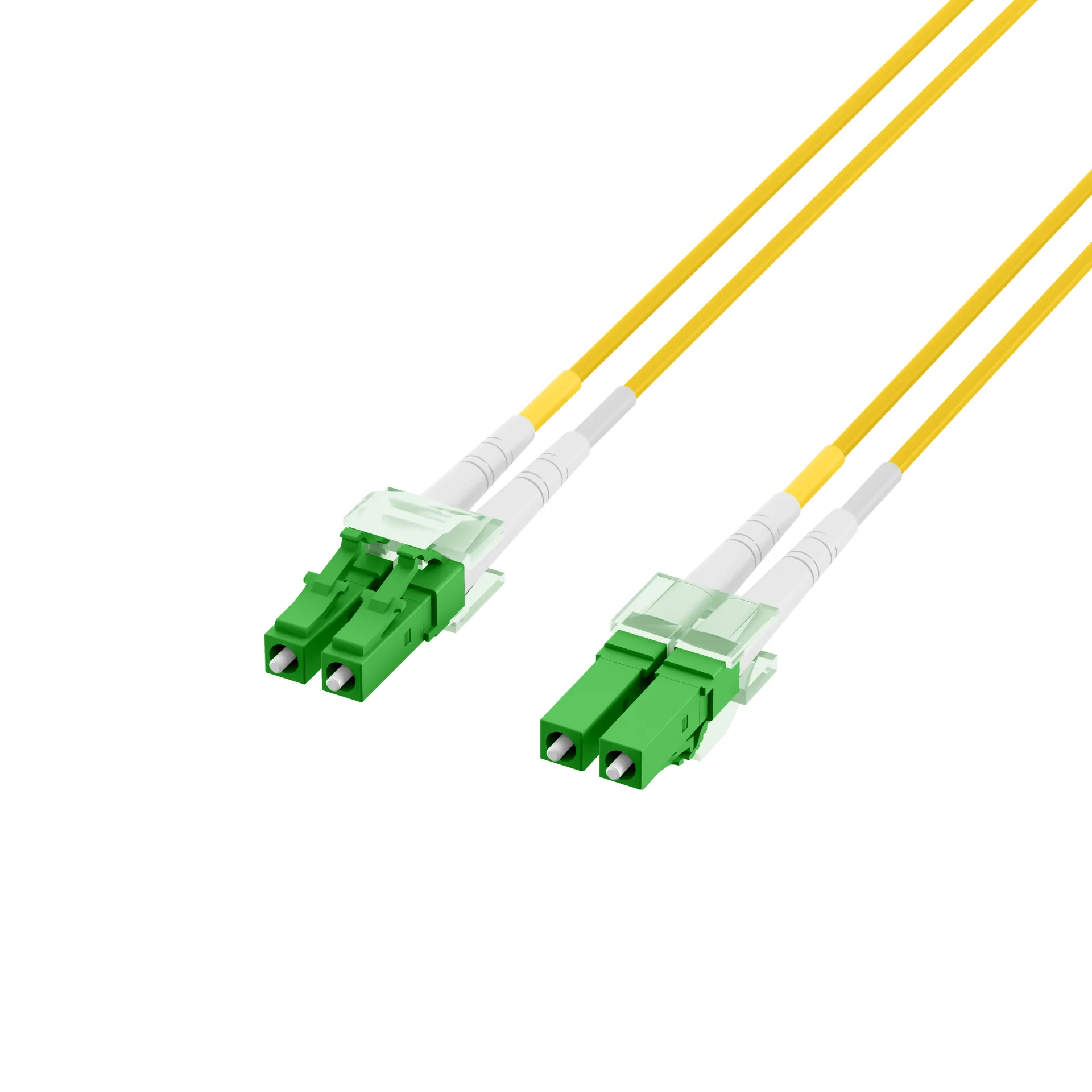 Duplex Patchkabel LC/APC-LC/APC OS2 G652D 35m LSZH 2mm gelb – Bild 3