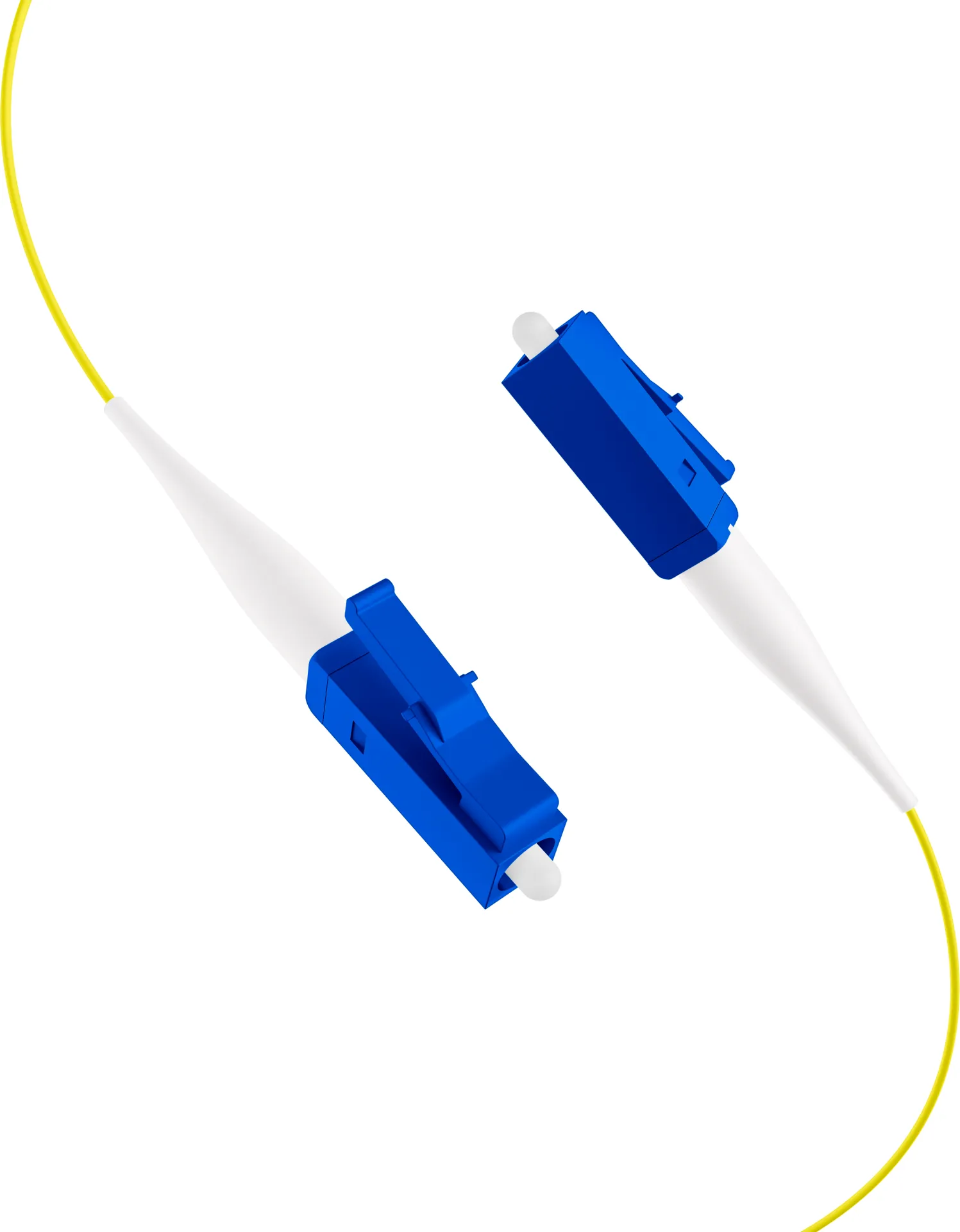 Faserpigtail LC OS2 G652D Gelb 2m - 1 Stück – Bild 2