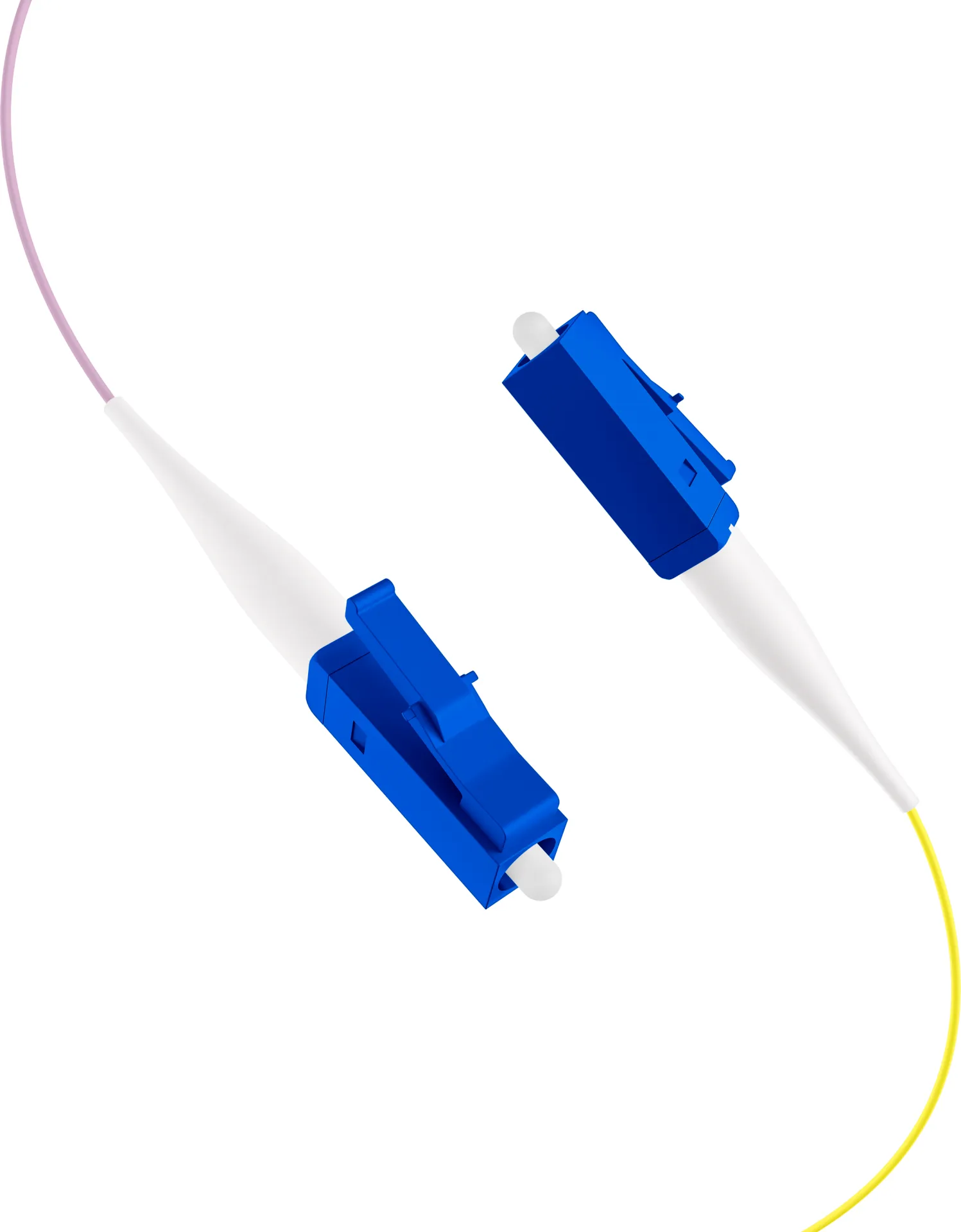 Faserpigtail LC OS2 G652D farbiges Set 2m - 12 Stück – Bild 2