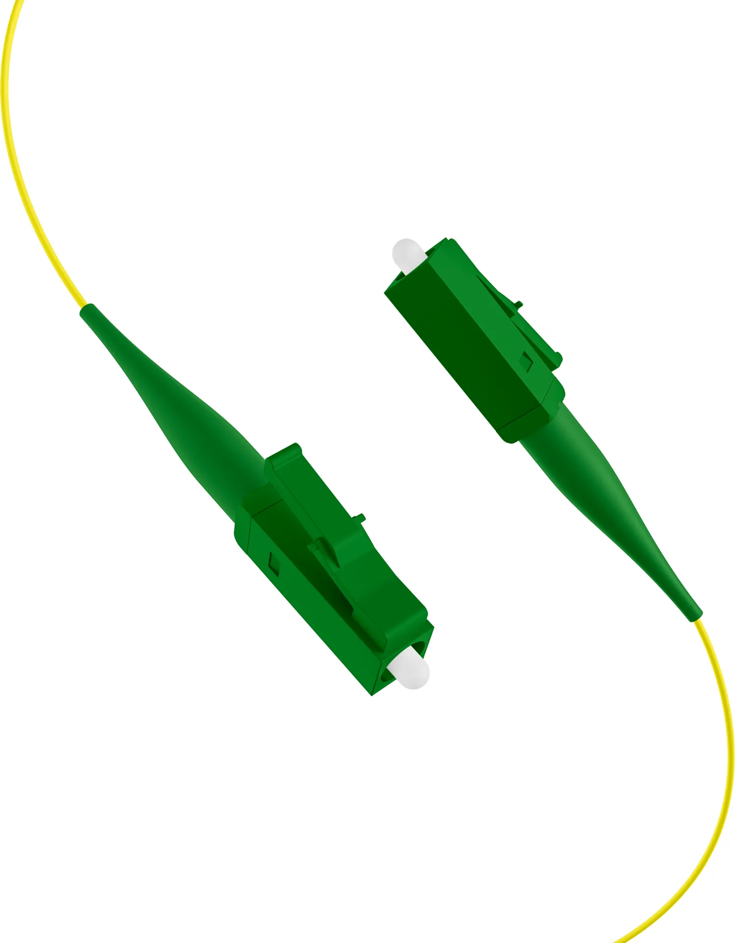 Faserpigtail LC/APC OS2 G652D Gelb 2m - 1 Stück – Bild 2