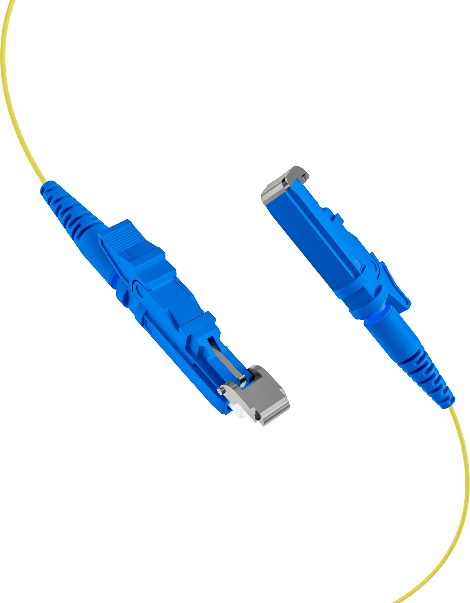 Faserpigtail E2000® OS2 G652D Gelb 2m - 1 Stück – Bild 2