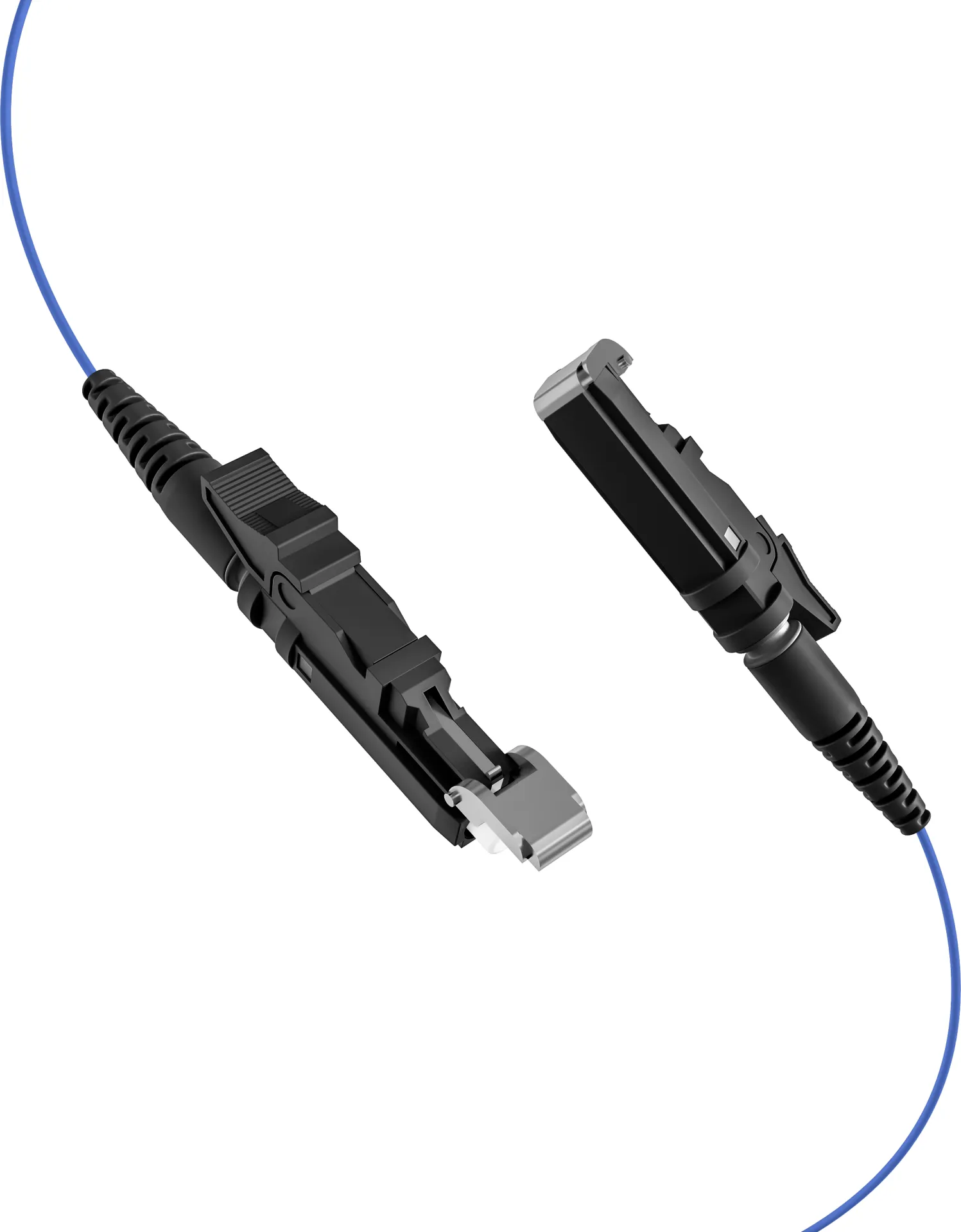 Faserpigtail E2000® OM1 Blau 2m - 1 Stück – Bild 2