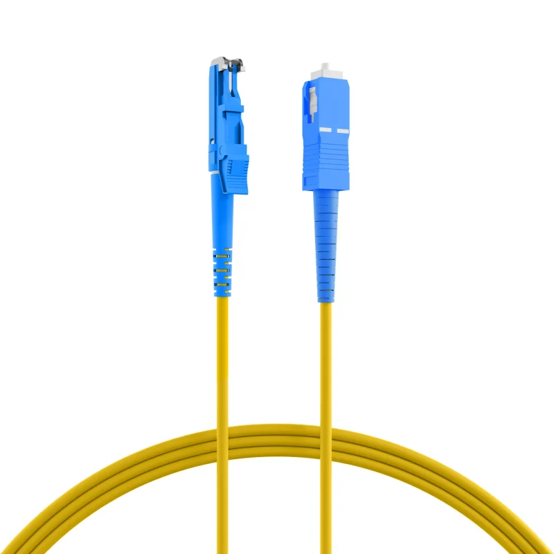 Simplex LWL Patchkabel E2000®-SC OS2 20m 3,0mm Gelb 9/125µm