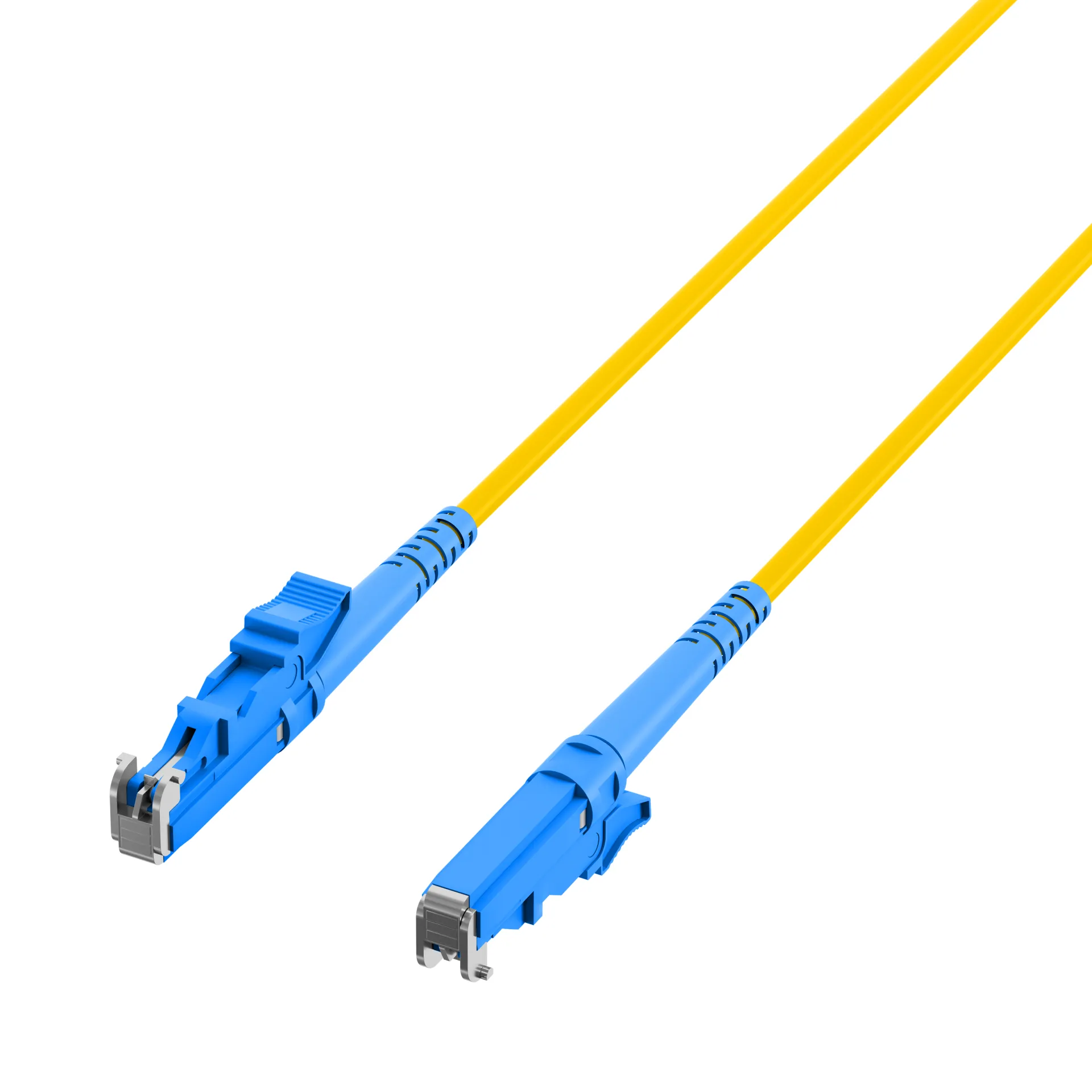 Simplex LWL Patchkabel E2000®-E2000® OS2 1m 3,0mm Gelb 9/125µm – Bild 3