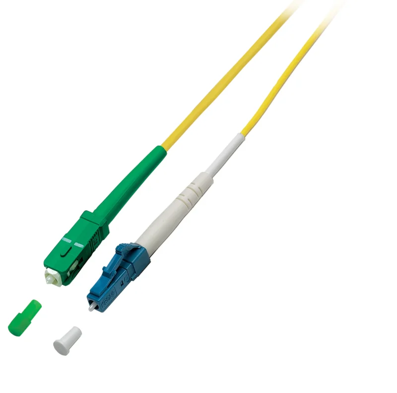 Simplex Patchkabel LC-SC/APC OS2 G657A2 30m LSZH 2mm gelb