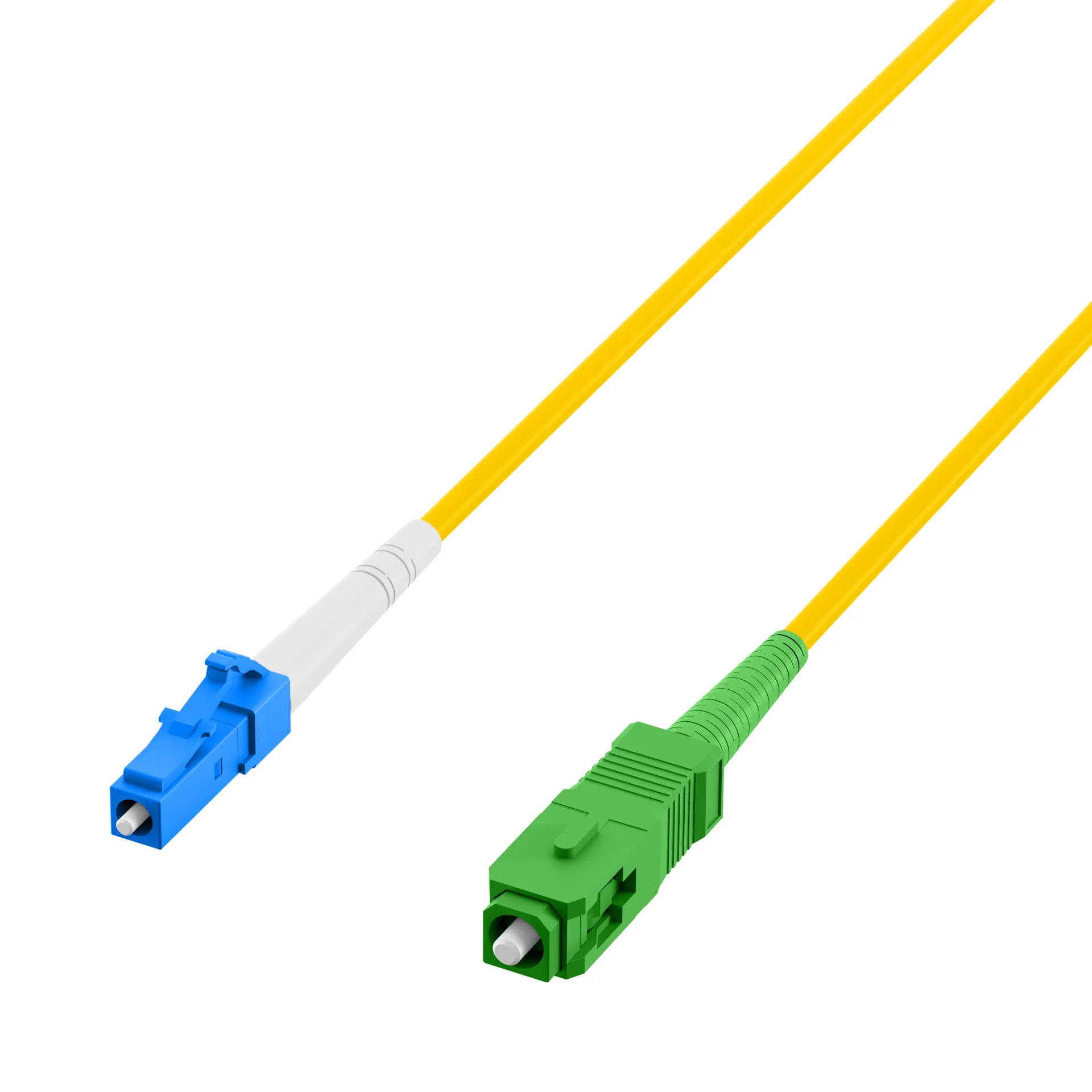 Simplex Patchkabel LC-SC/APC OS2 G657A2 30m LSZH 2mm gelb – Bild 3