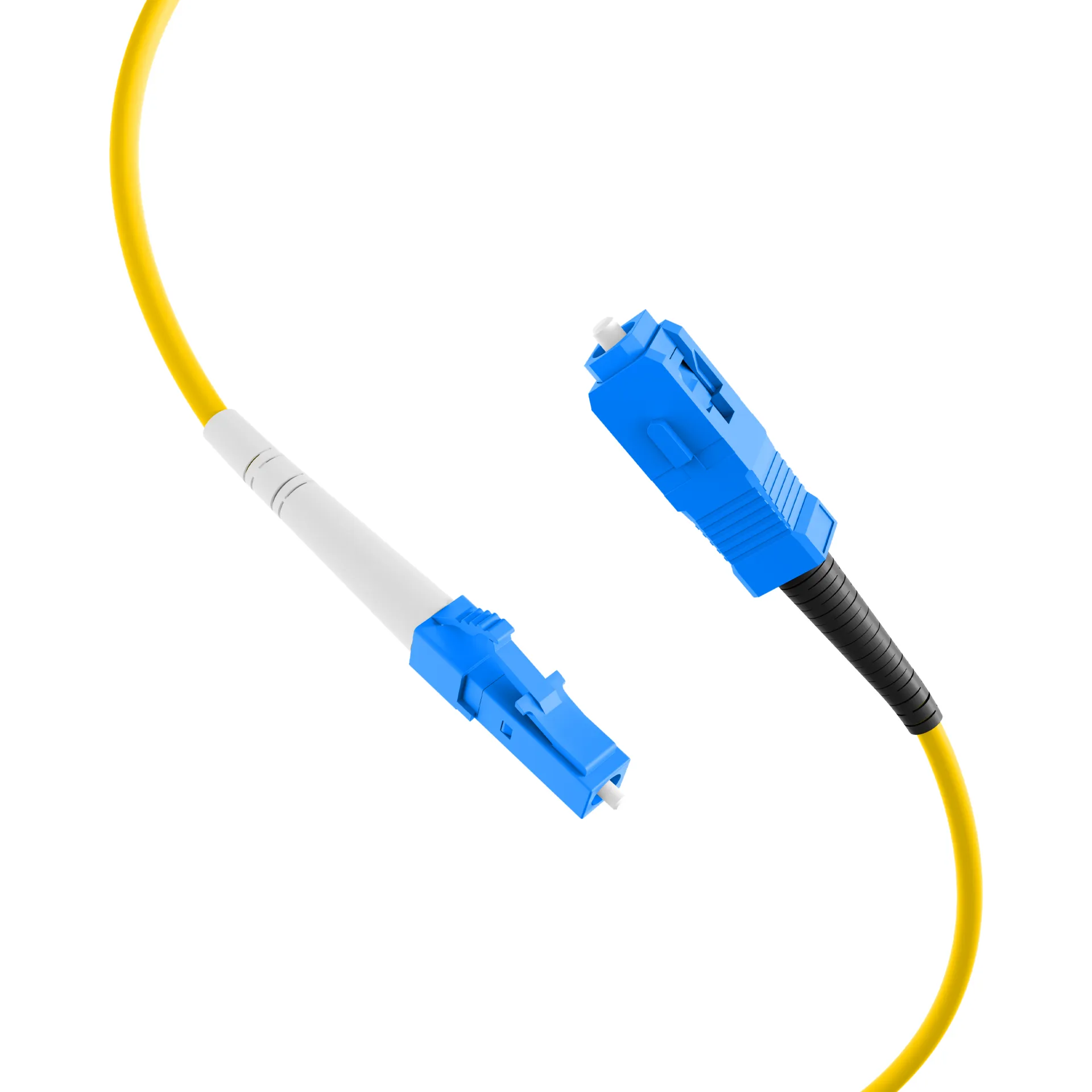 Simplex Patchkabel LC-SC OS2 G657A2 1m LSZH 2mm gelb – Bild 7
