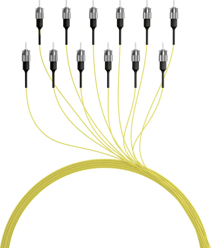 Faserpigtail ST OS2 G652D Gelb 2m – 1 Stück