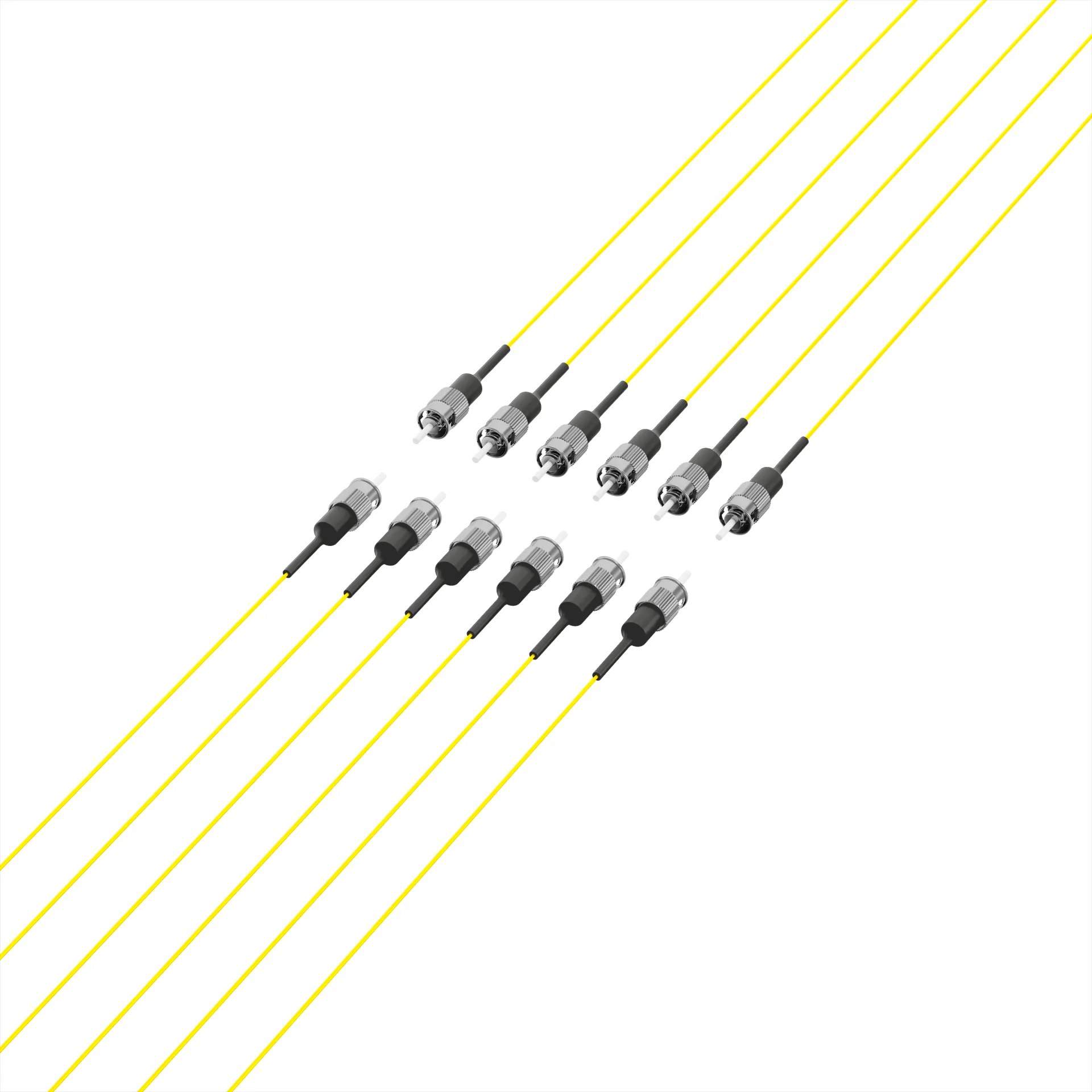 Faserpigtail ST OS2 G652D Gelb 2m - 1 Stück – Bild 3