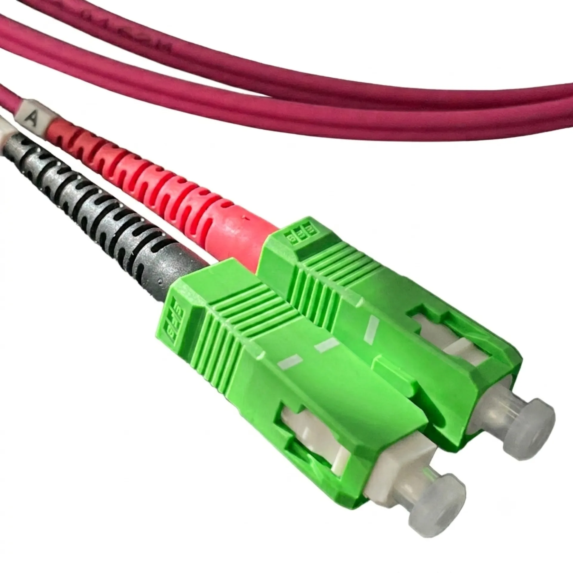 Faserpigtail SC/APC OS2 G652D farbiges Set 2m - 12 Stück – Bild 5