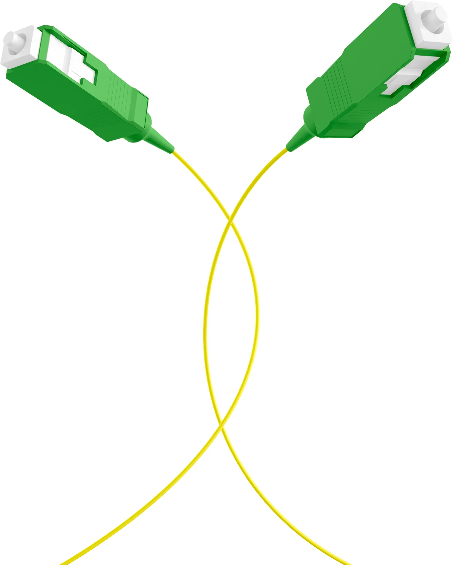 Faserpigtail SC/APC OS2 G652D Gelb 2m - 1 Stück – Bild 4