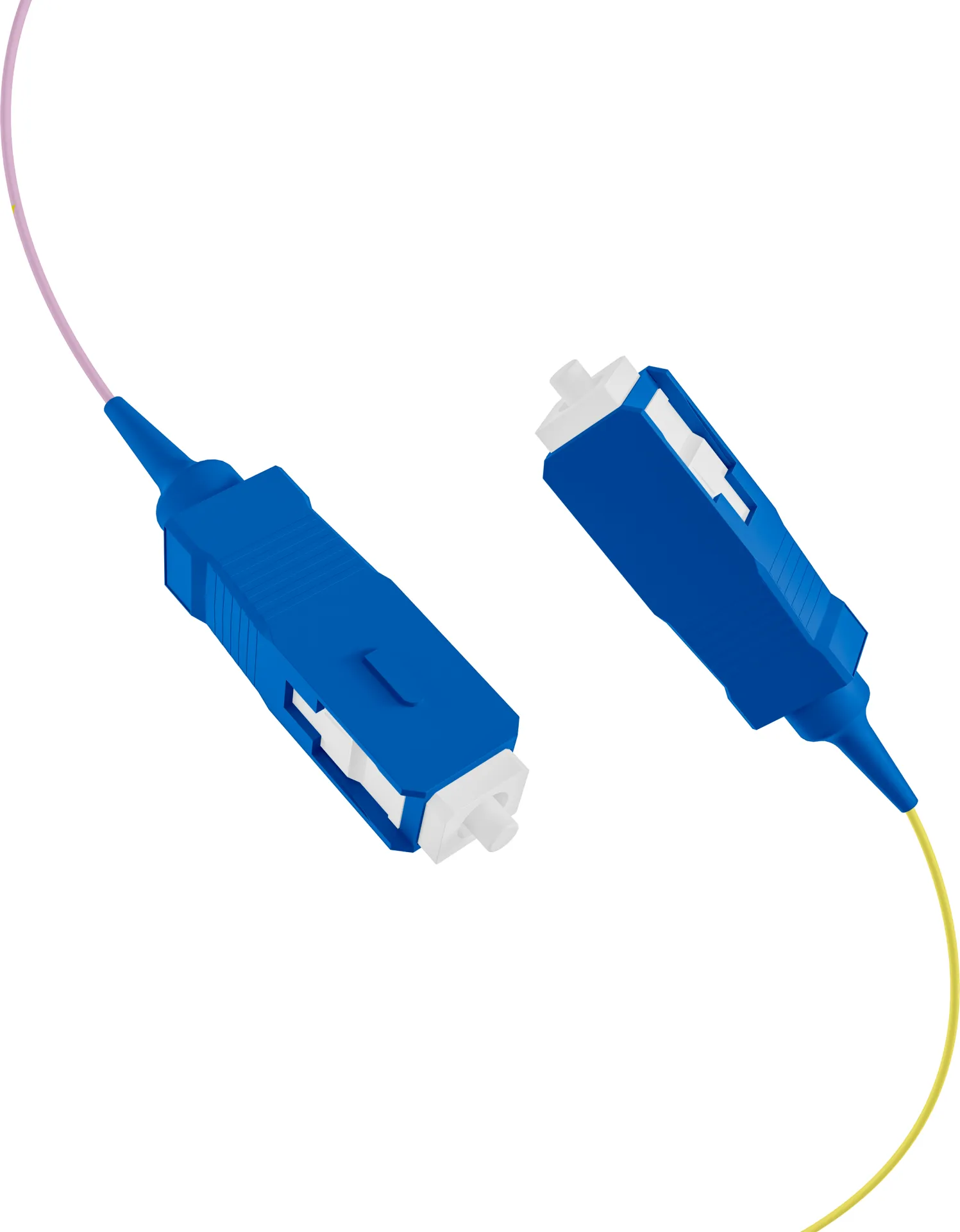 Faserpigtail SC OS2 G652D farbiges Set 2m - 12 Stück – Bild 2