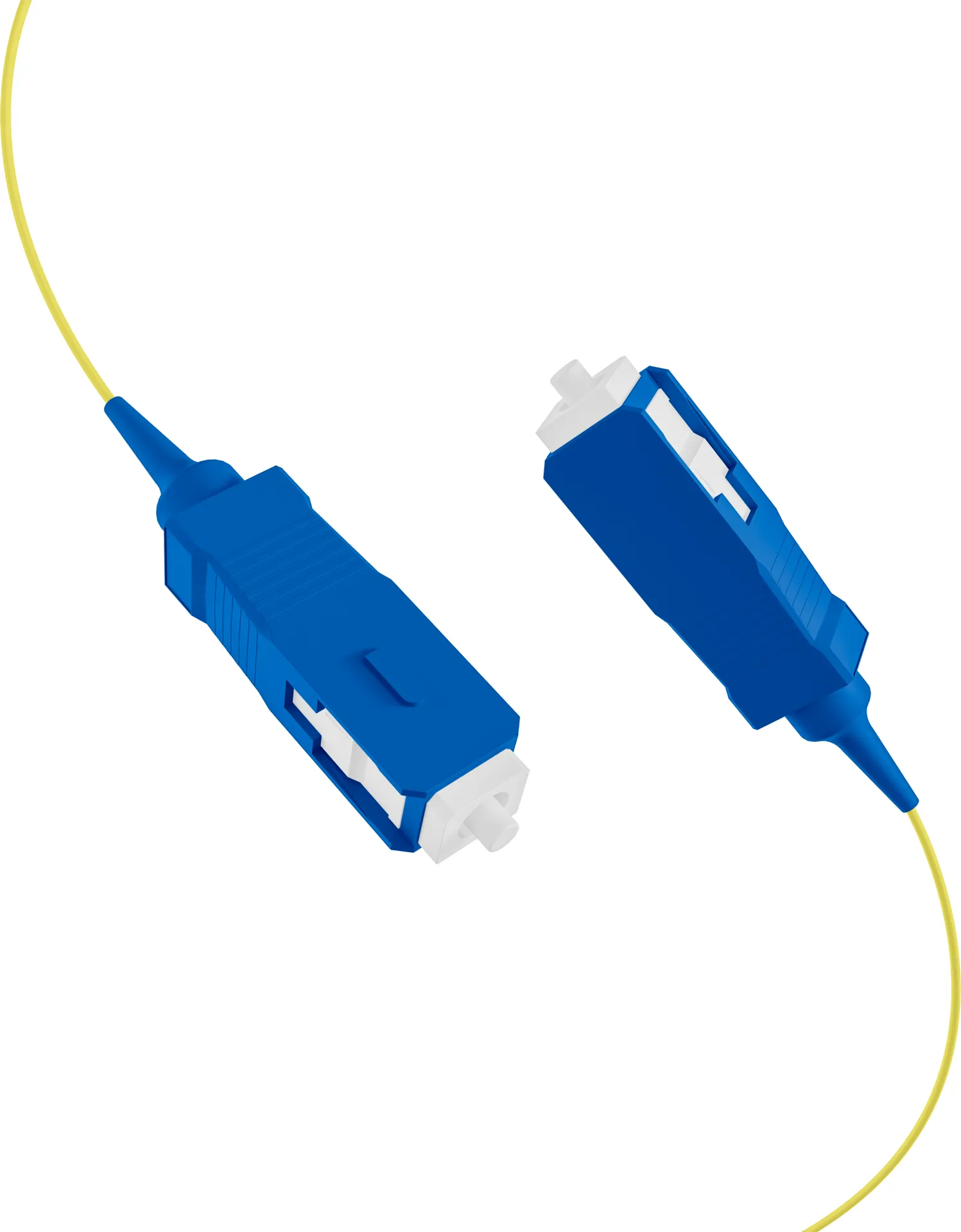 Faserpigtail SC OS2 G652D Gelb 2m - 1 Stück – Bild 2