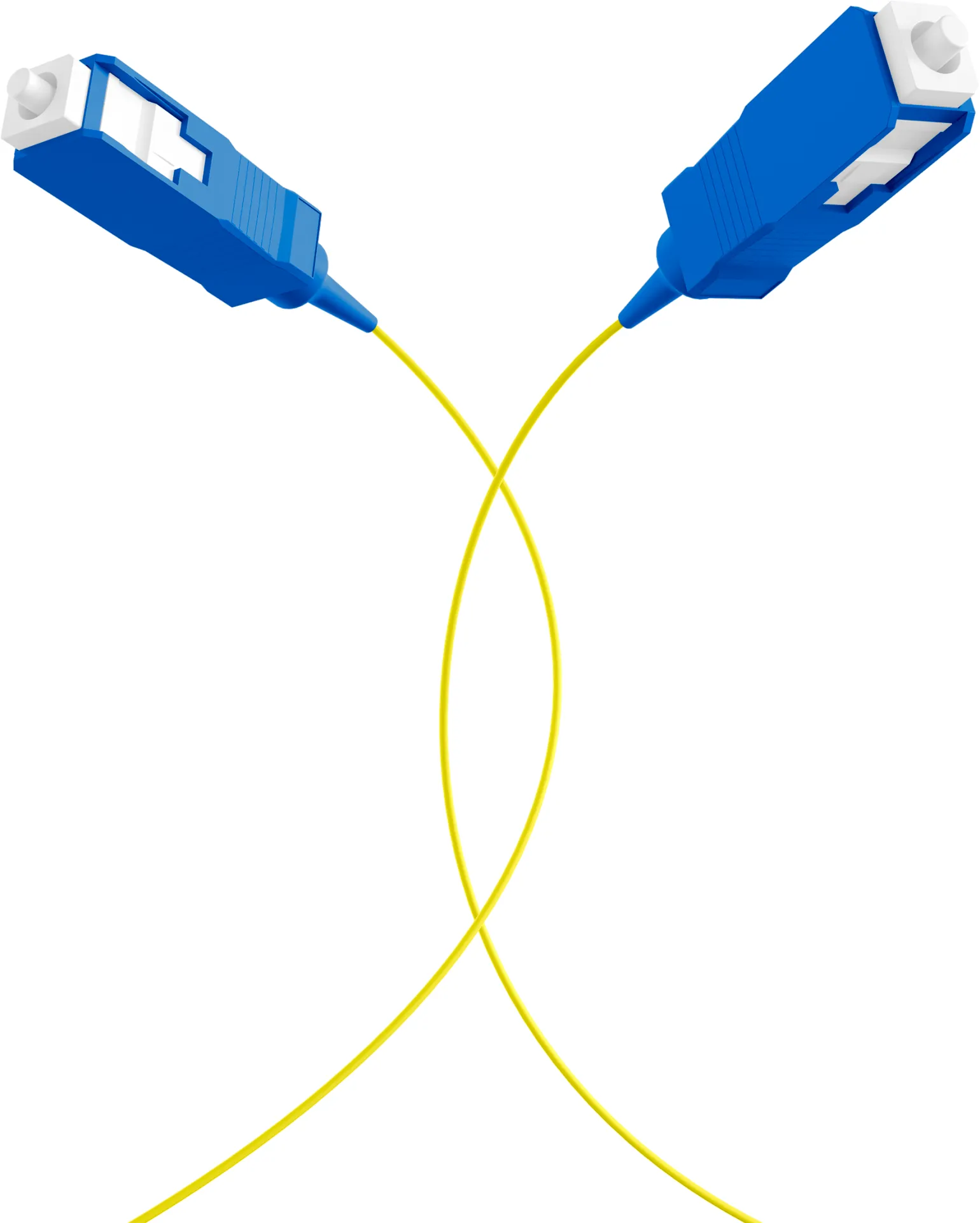 Faserpigtail SC OS2 G652D Gelb 2m - 1 Stück – Bild 4